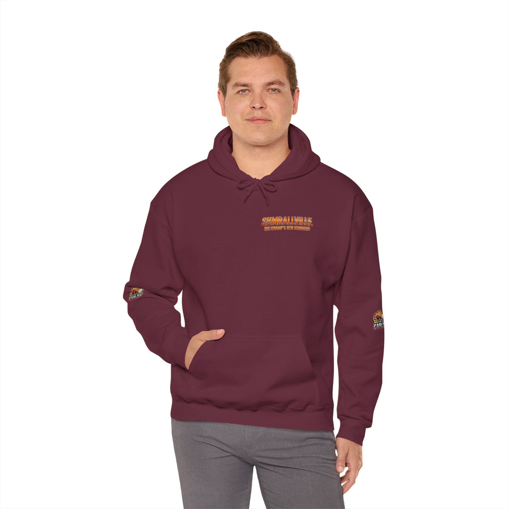Smallville Retro Hoodie — 'Smallville Home of Clark' Graphic Pullover