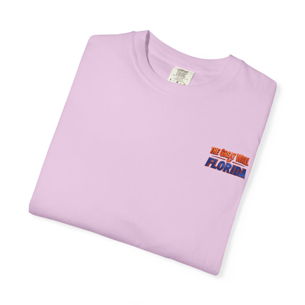 Florida The great wall Vintage Crewneck T-Shirt — 'The Gulf Will Florida' Retro Mailman Graphic