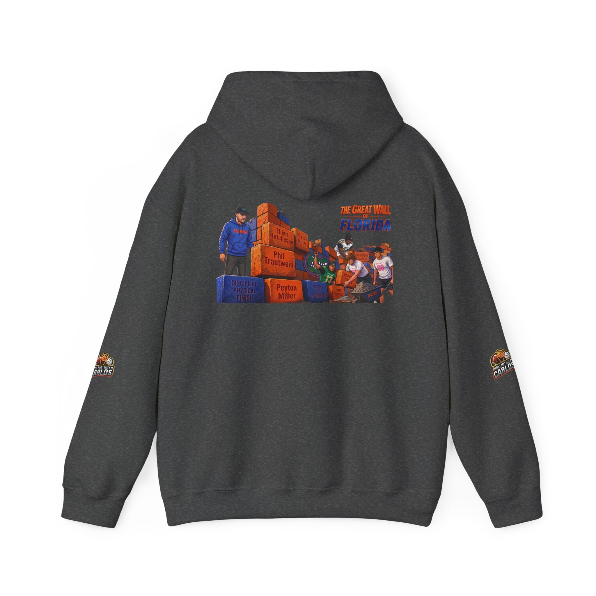 Hoodie — 'We Came From Florida' Retro the wall  Graphic Hoodie