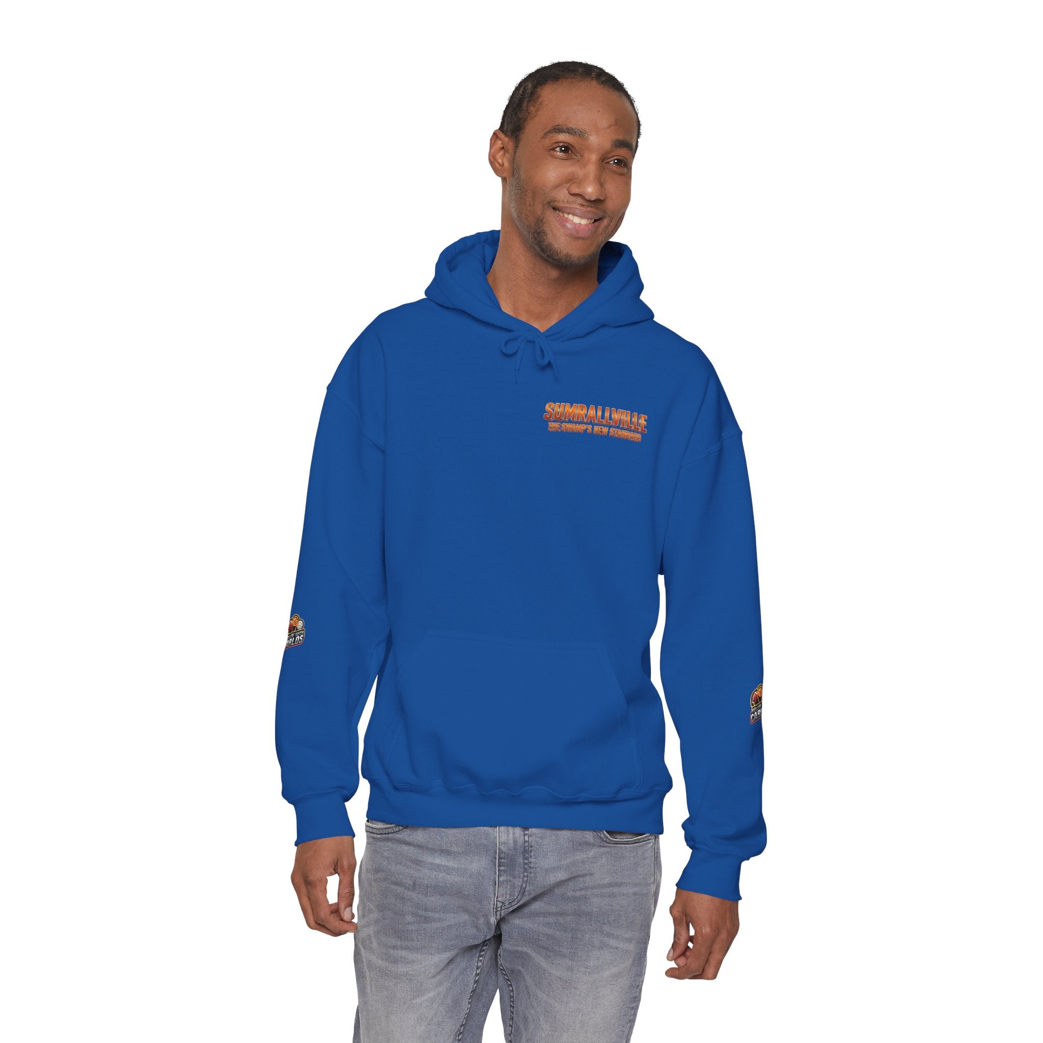 Smallville Retro Hoodie — 'Smallville Home of Clark' Graphic Pullover