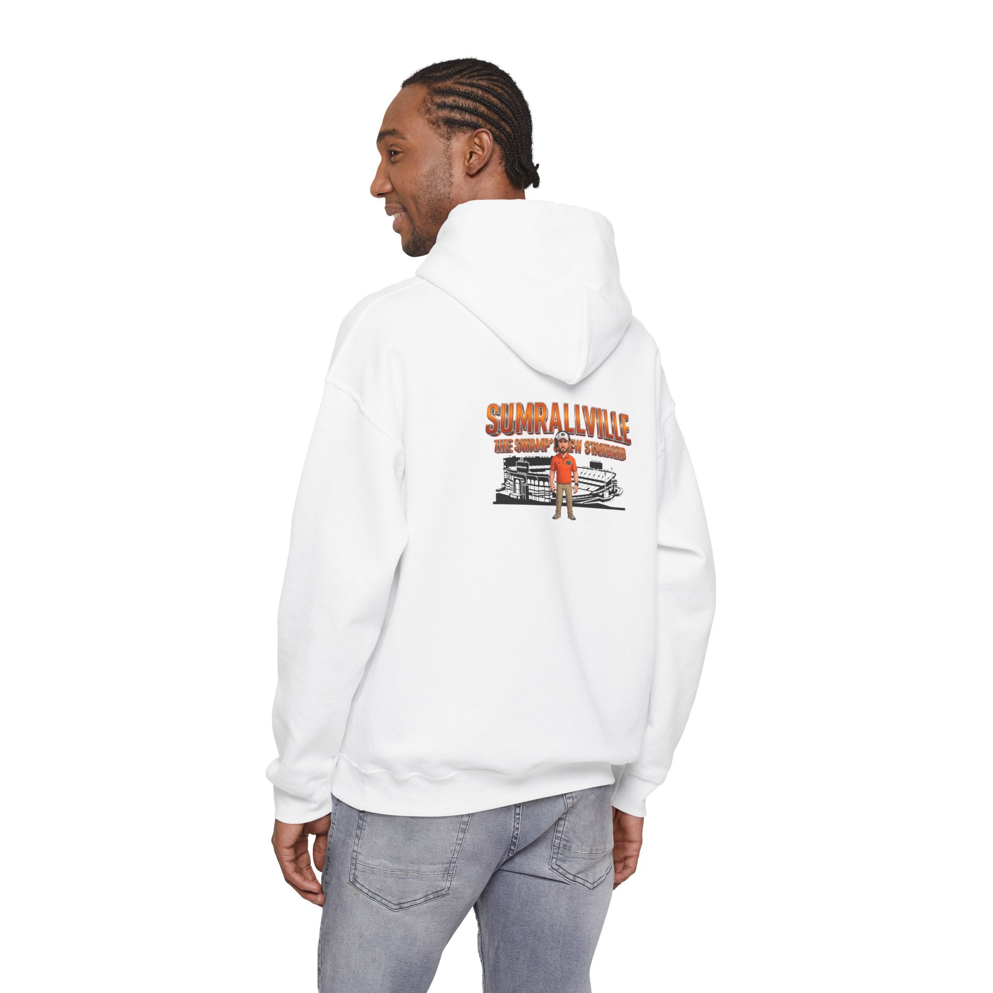 Smallville Retro Hoodie — 'Smallville Home of Clark' Graphic Pullover