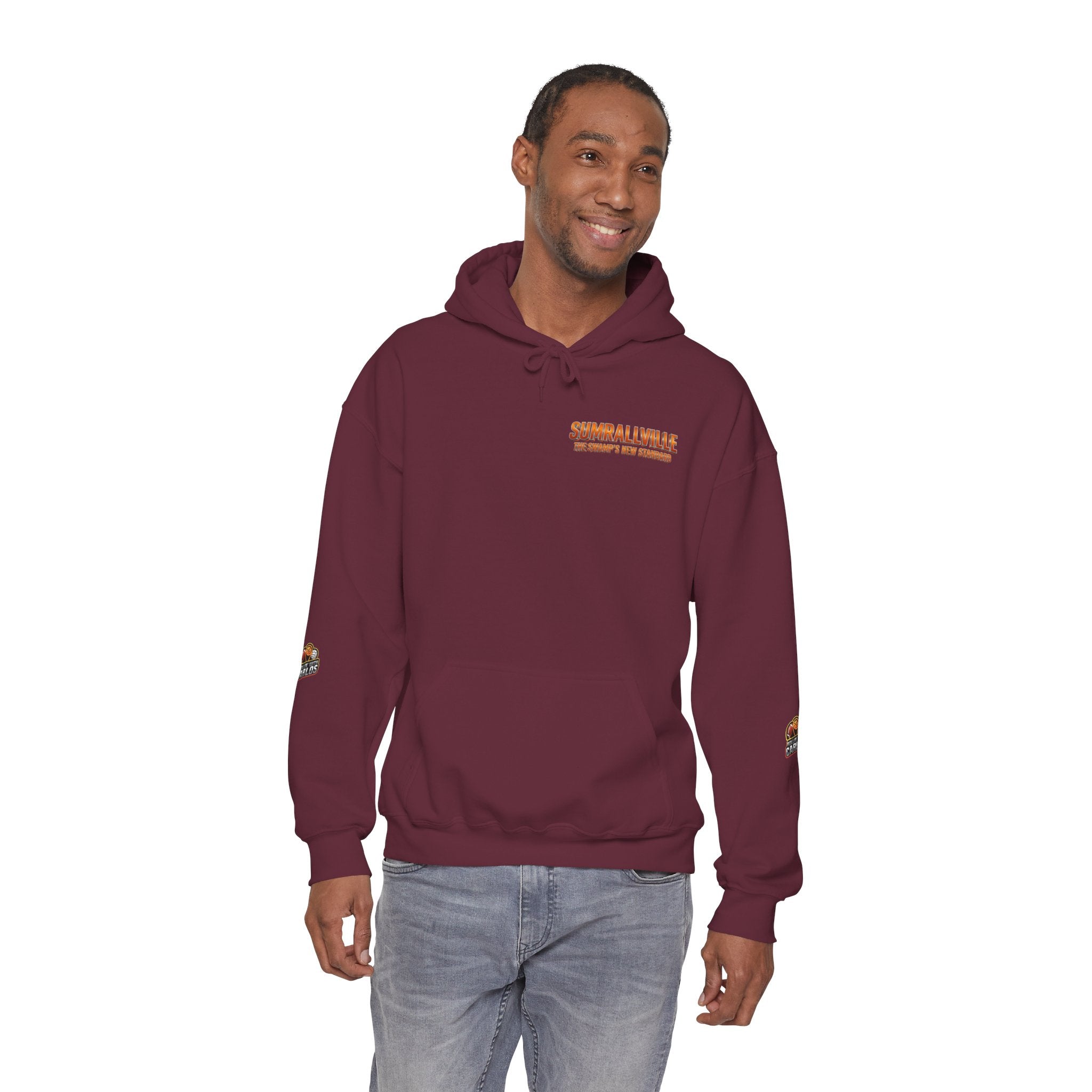 Smallville Retro Hoodie — 'Smallville Home of Clark' Graphic Pullover
