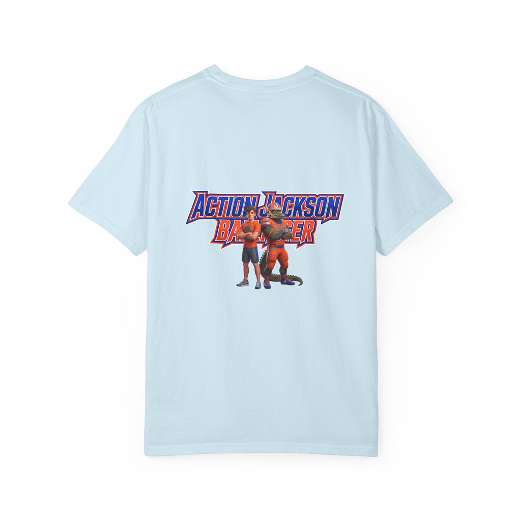 Action Jackson  T‑Shirt — Retro Team Graphic Tee