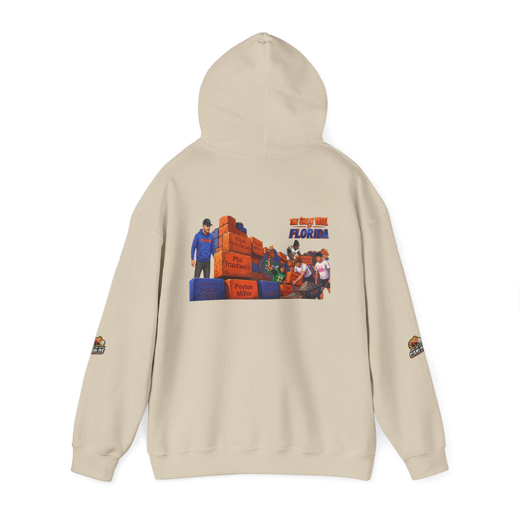 Hoodie — 'We Came From Florida' Retro the wall  Graphic Hoodie