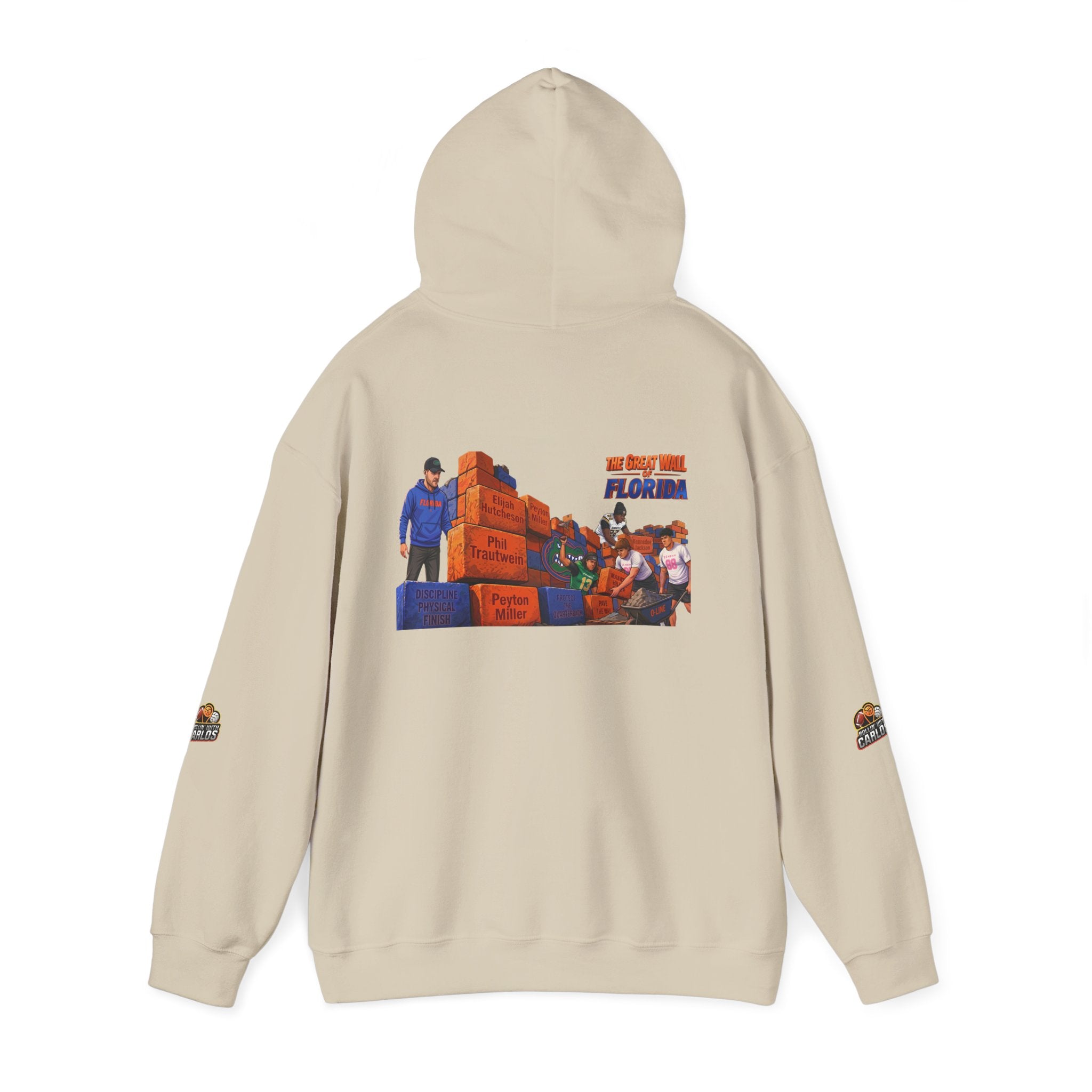 Hoodie — 'We Came From Florida' Retro the wall  Graphic Hoodie