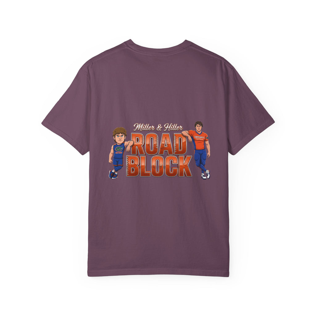 T-Shirt — "Road Block" Soccer Players Graphic Tee