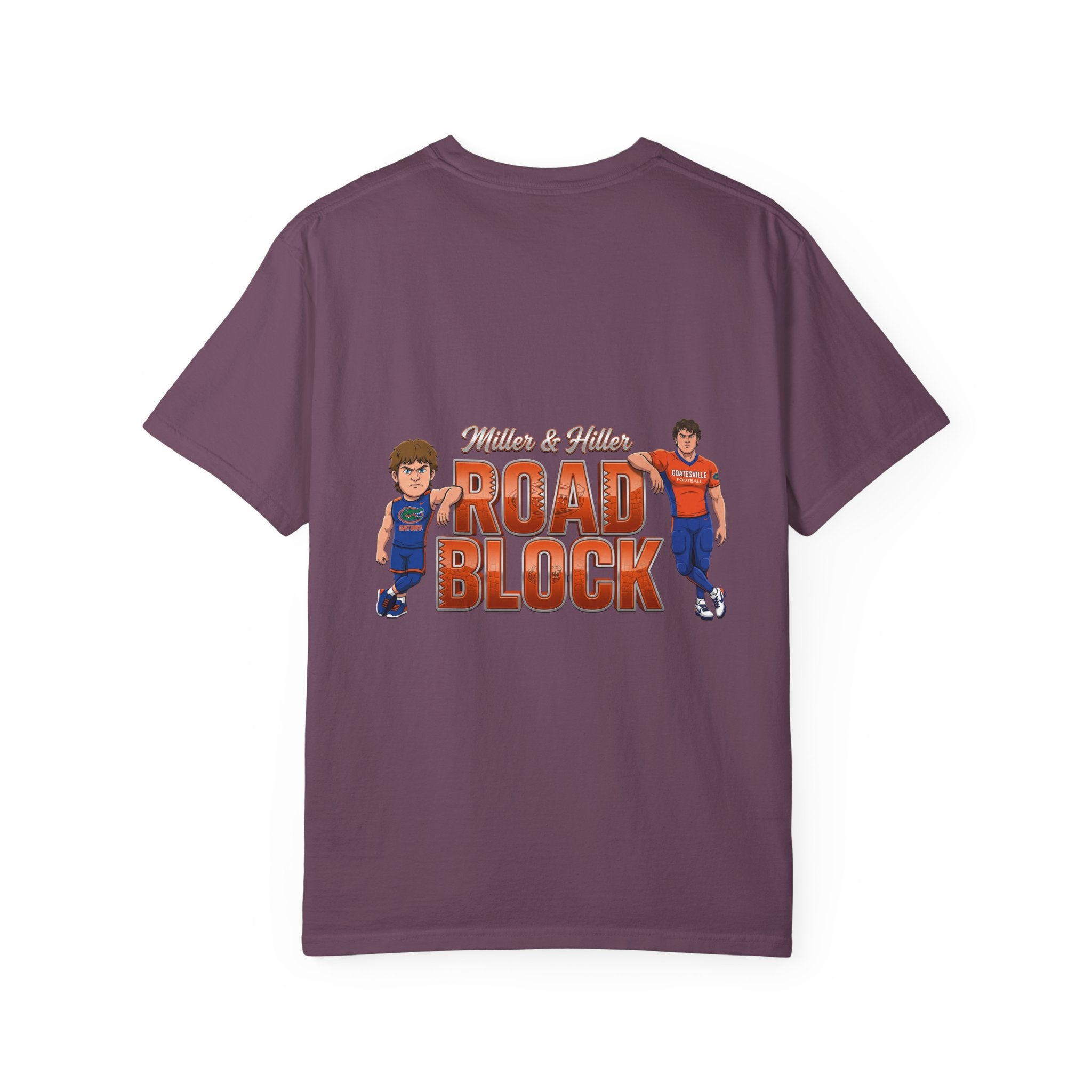 T-Shirt — "Road Block" Soccer Players Graphic Tee
