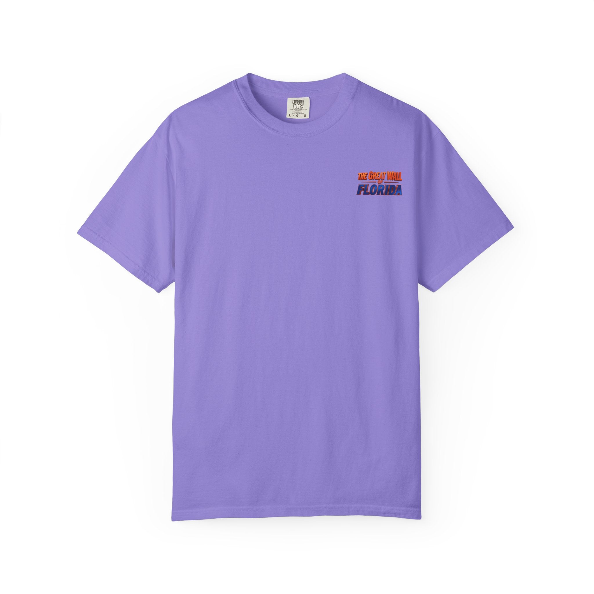 Florida The great wall Vintage Crewneck T-Shirt — 'The Gulf Will Florida' Retro Mailman Graphic