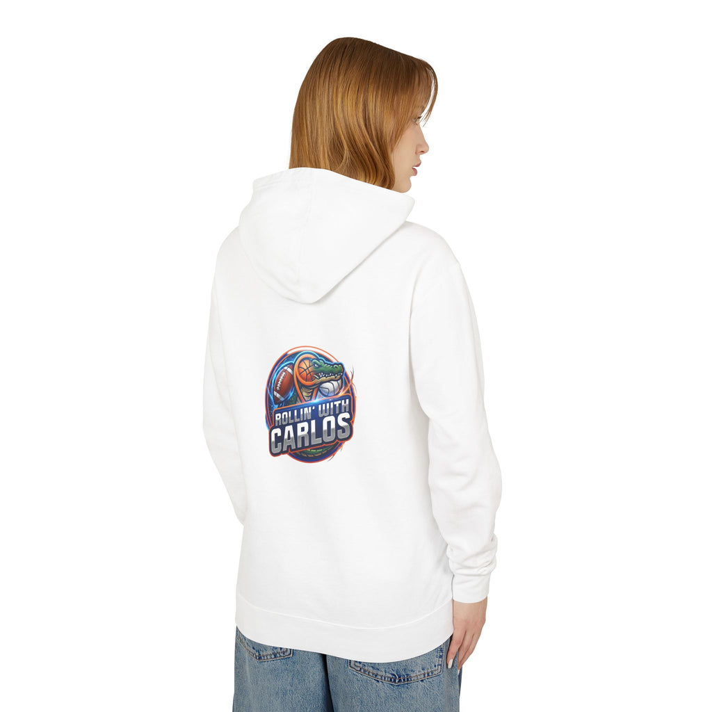 Hoodie • Rollin' with Carlos Vintage Racing Graphic Lightweight Hoodie