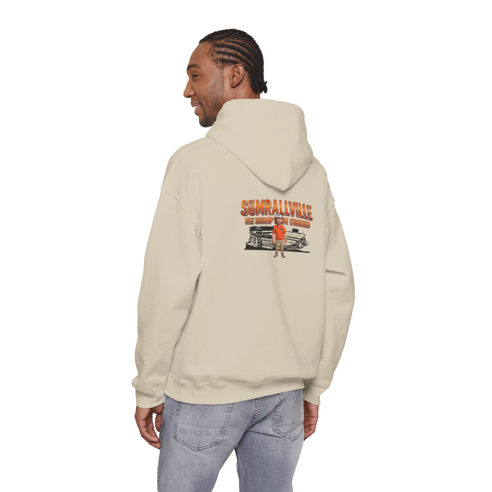 Smallville Retro Hoodie — 'Smallville Home of Clark' Graphic Pullover