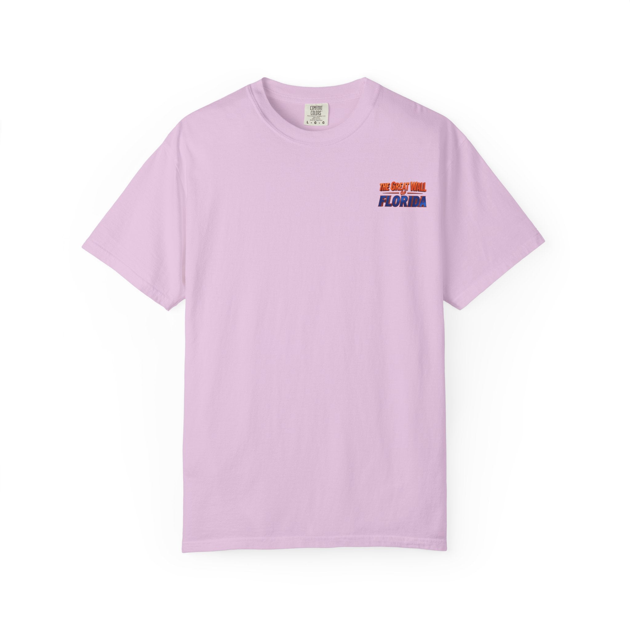 Florida The great wall Vintage Crewneck T-Shirt — 'The Gulf Will Florida' Retro Mailman Graphic