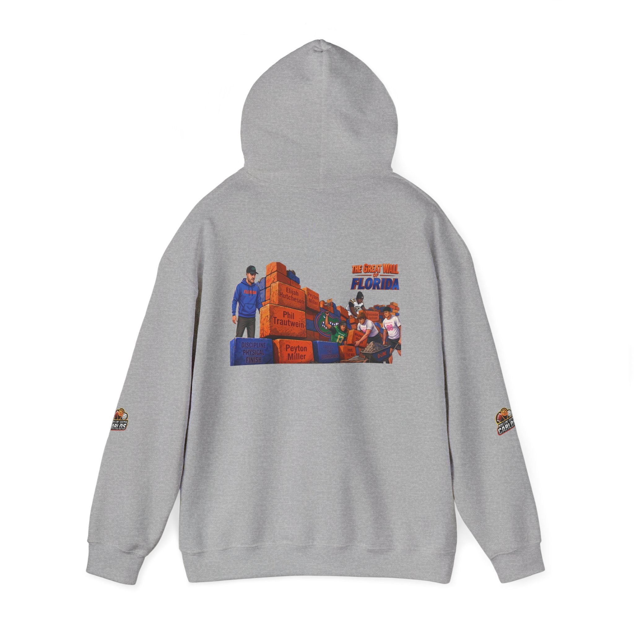 Hoodie — 'We Came From Florida' Retro the wall  Graphic Hoodie