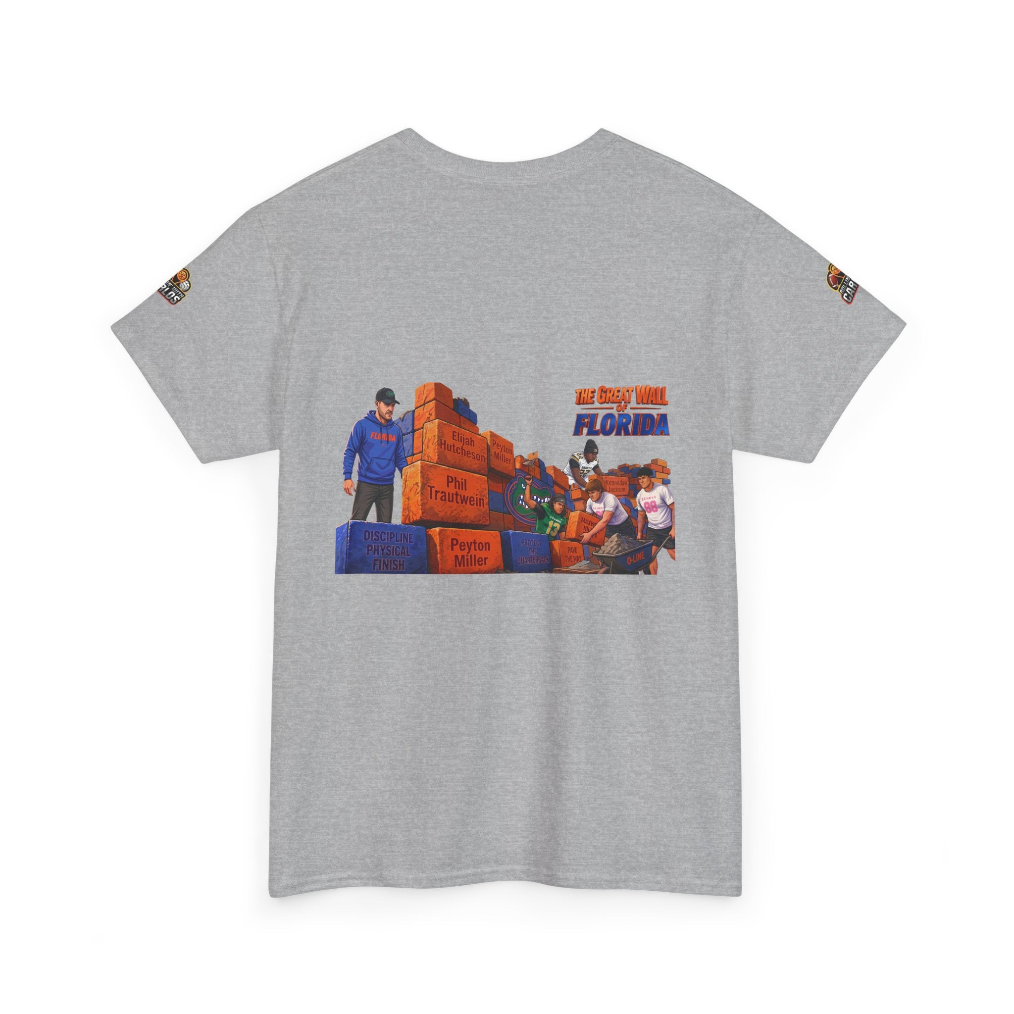 Florida Moving Crew T-Shirt – Vintage Luggage Graphic Tee (Back Print)