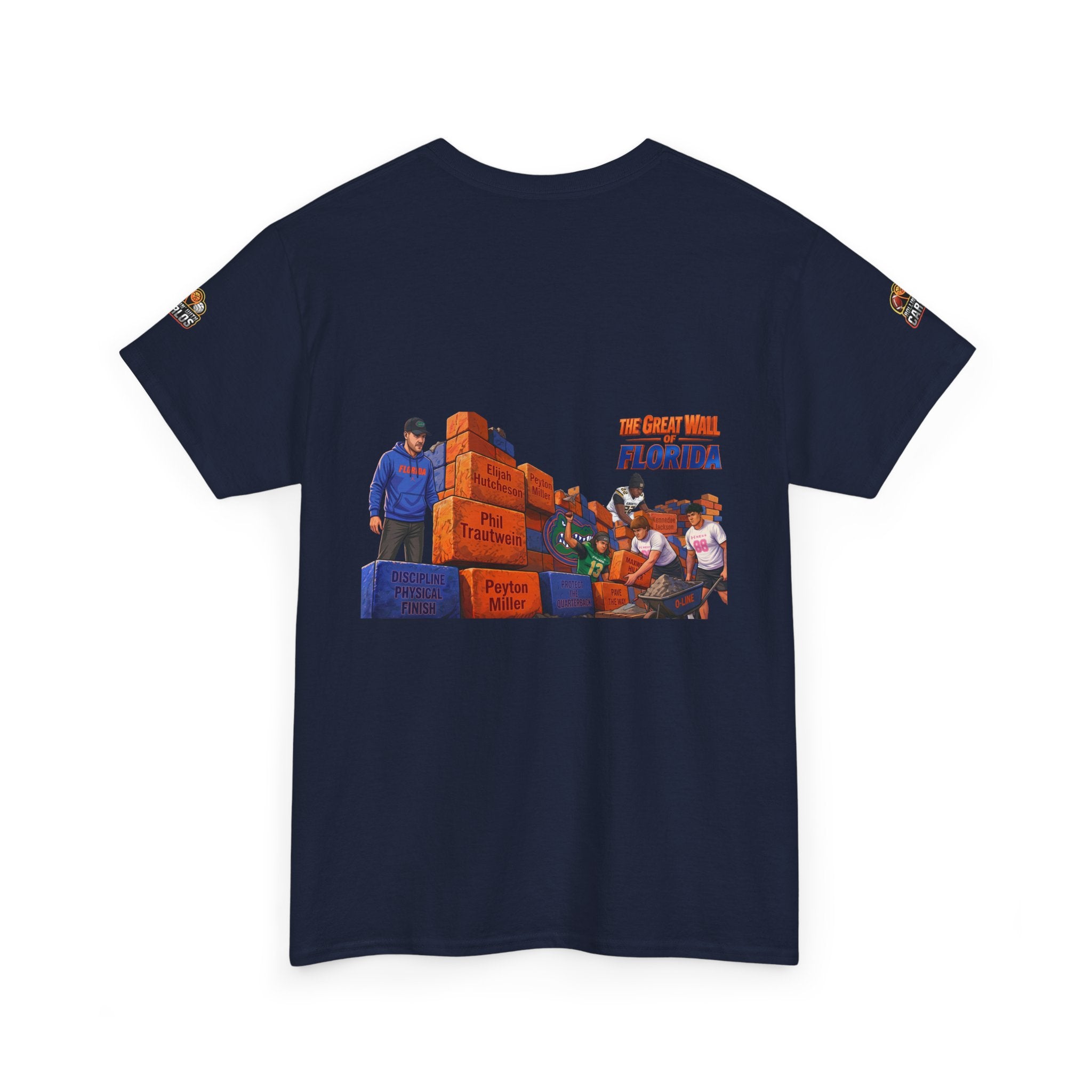 Florida Moving Crew T-Shirt – Vintage Luggage Graphic Tee (Back Print)