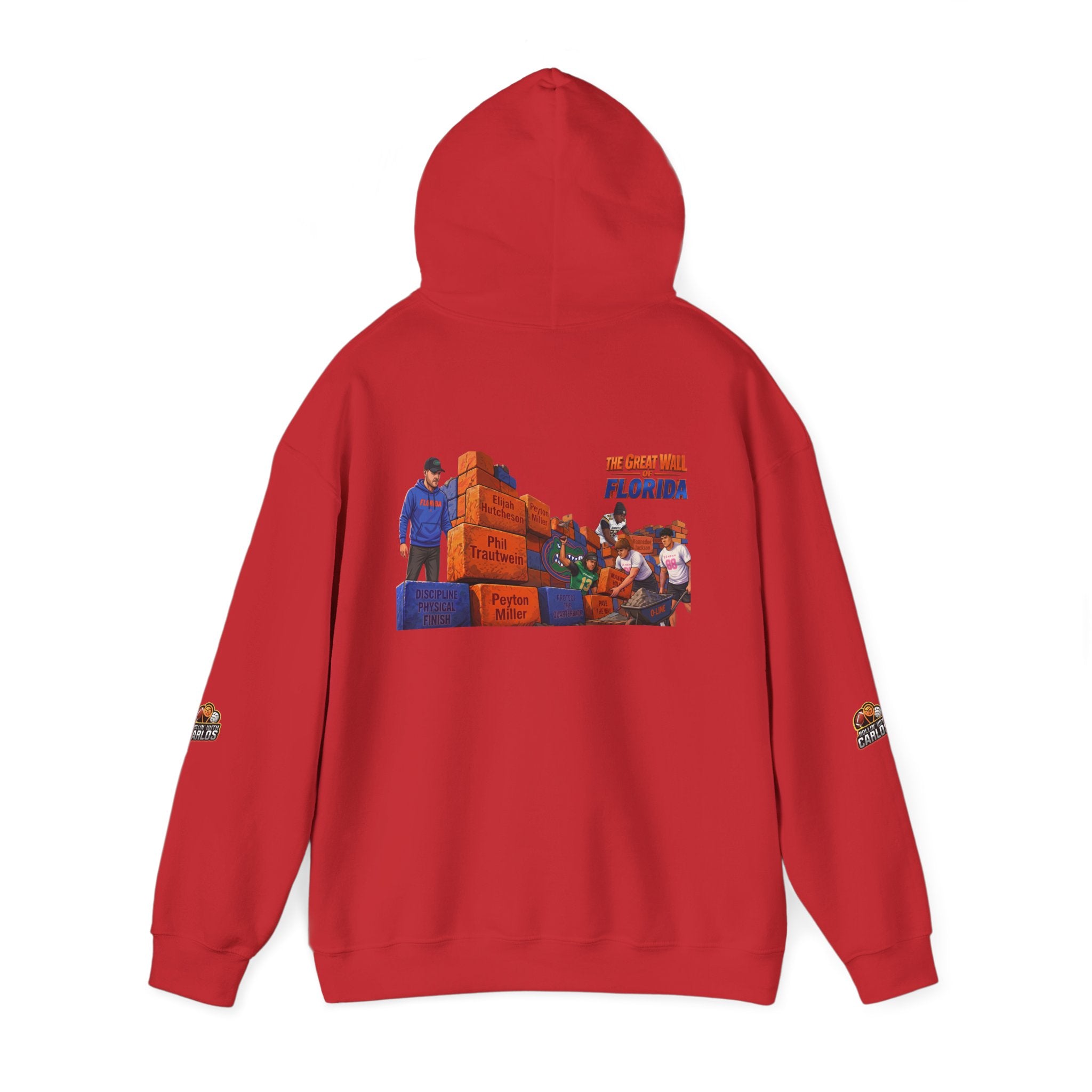 Hoodie — 'We Came From Florida' Retro the wall  Graphic Hoodie