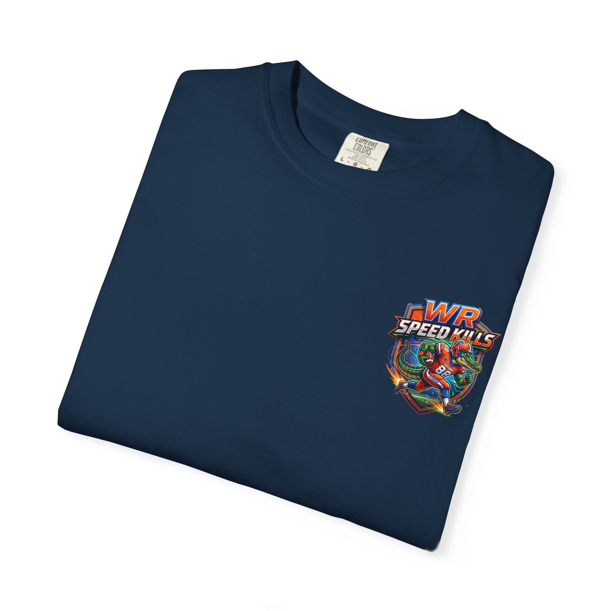 T-Shirt — 'WR Speed Kills' Racing Football Graphic Tee