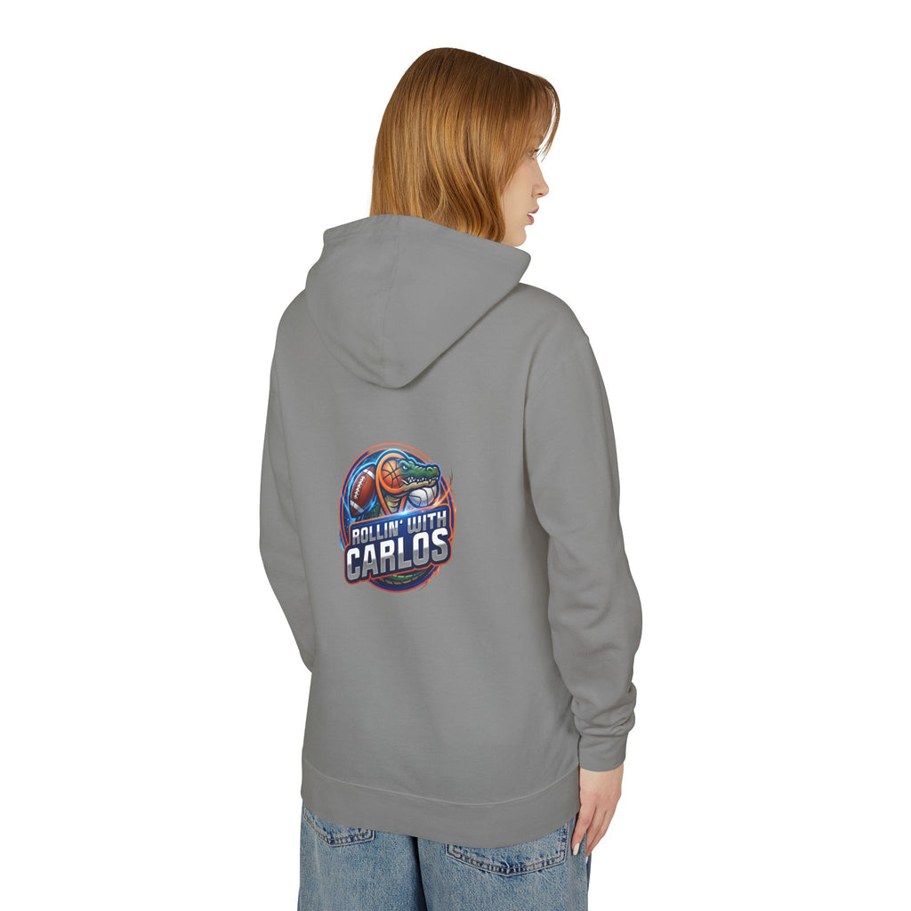 Hoodie • Rollin' with Carlos Vintage Racing Graphic Lightweight Hoodie