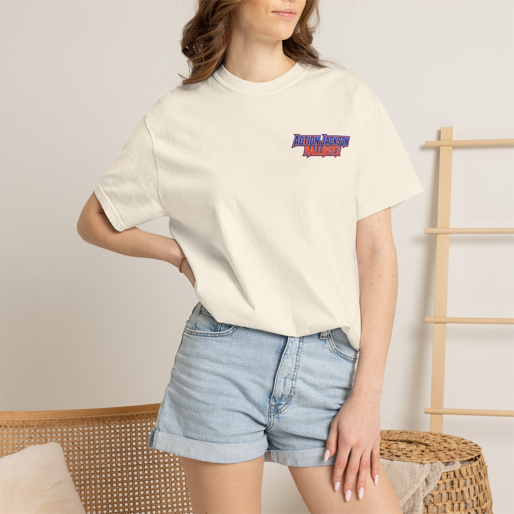 Action Jackson  T‑Shirt — Retro Team Graphic Tee