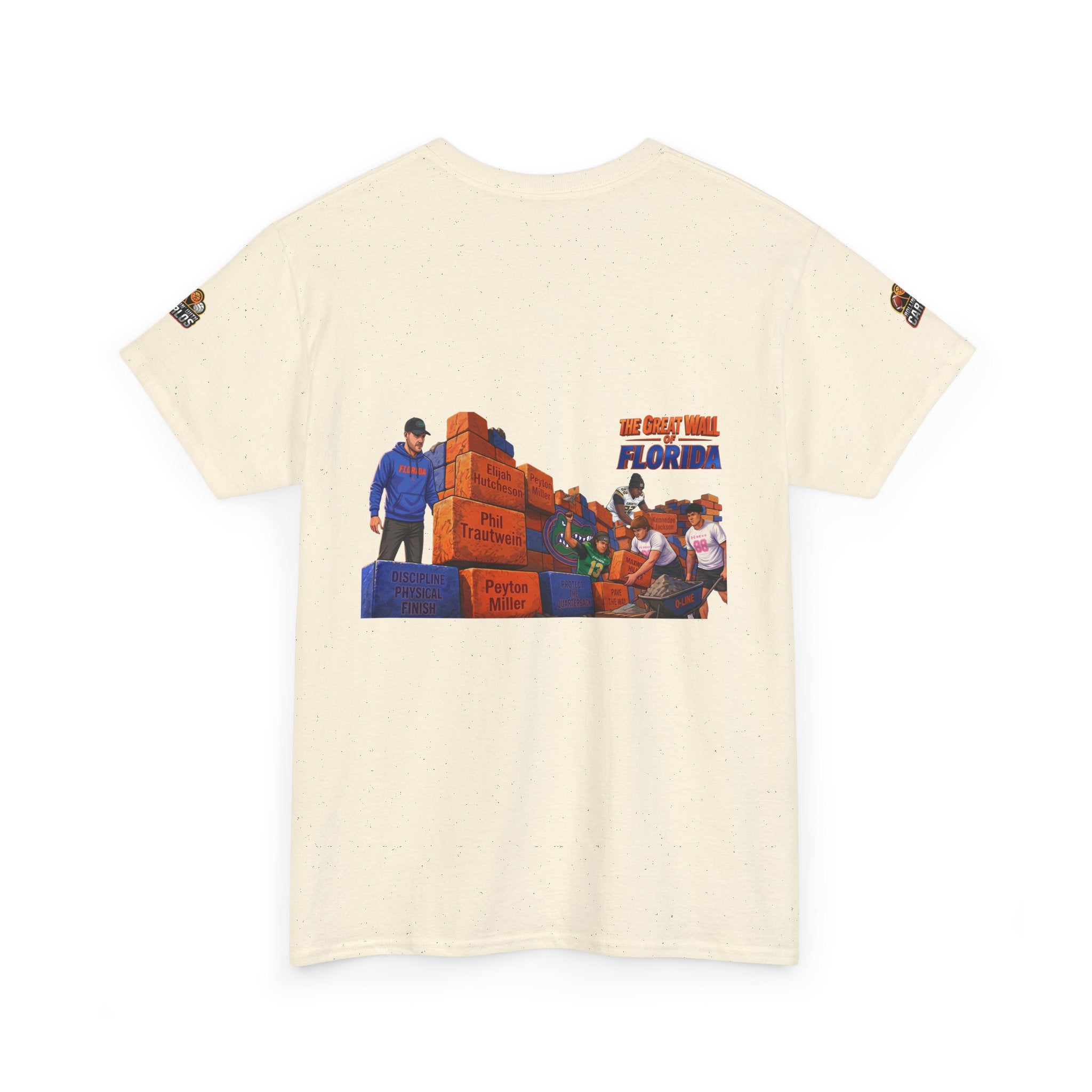 Florida Moving Crew T-Shirt – Vintage Luggage Graphic Tee (Back Print)