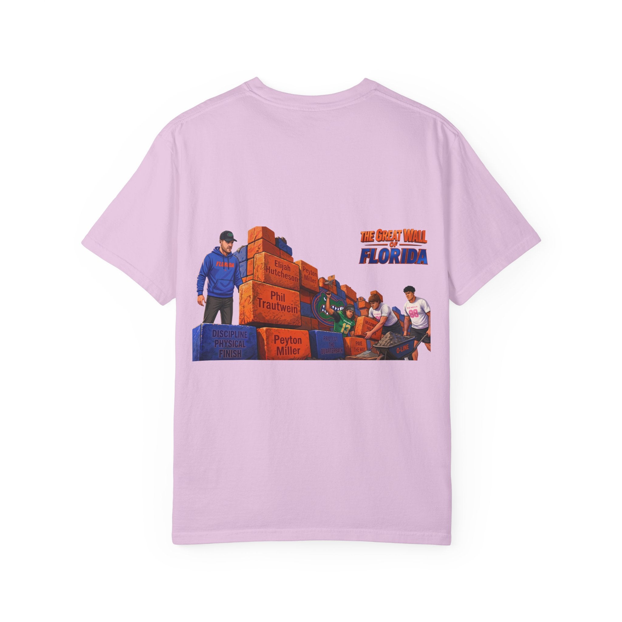 Florida The great wall Vintage Crewneck T-Shirt — 'The Gulf Will Florida' Retro Mailman Graphic