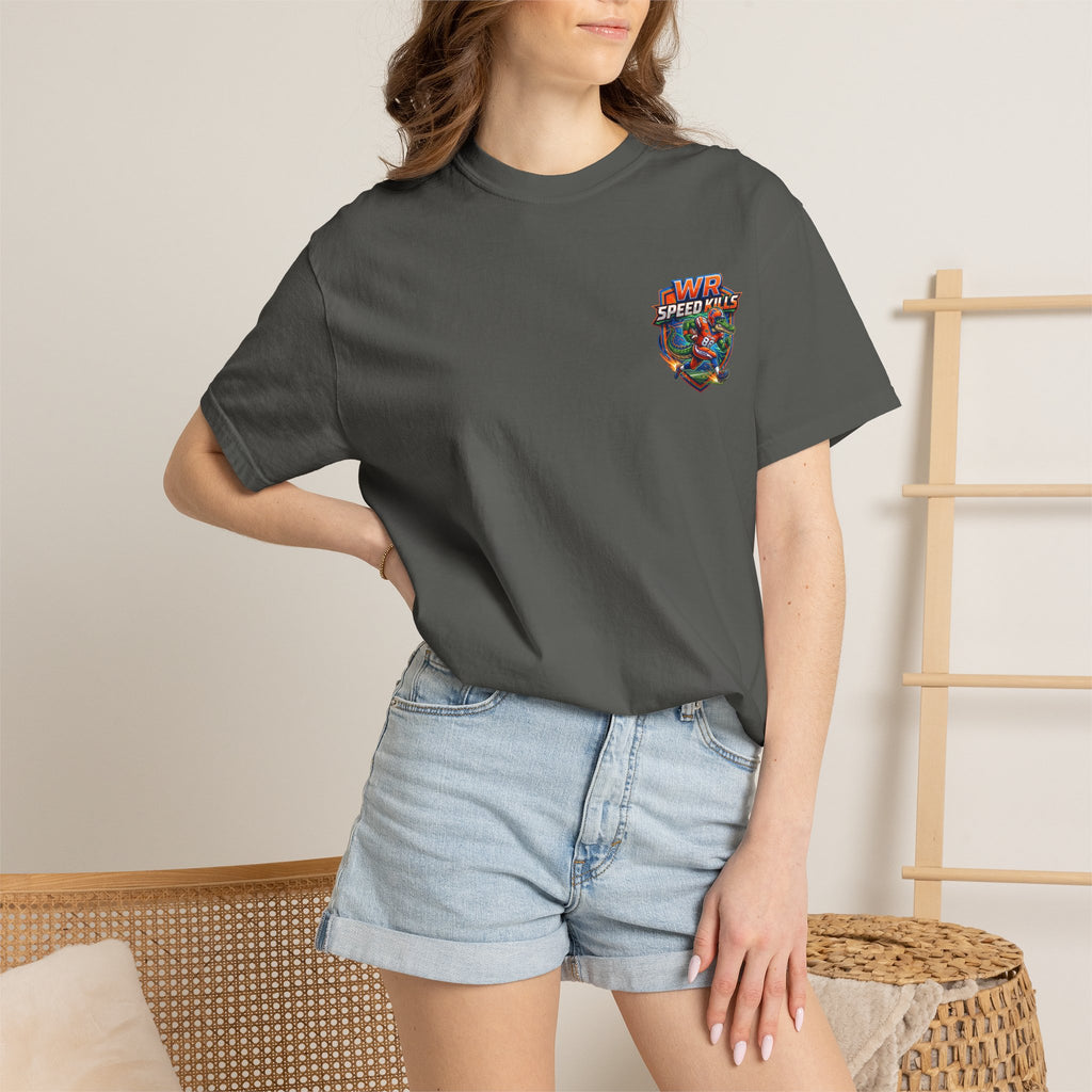 T-Shirt — 'WR Speed Kills' Racing Football Graphic Tee