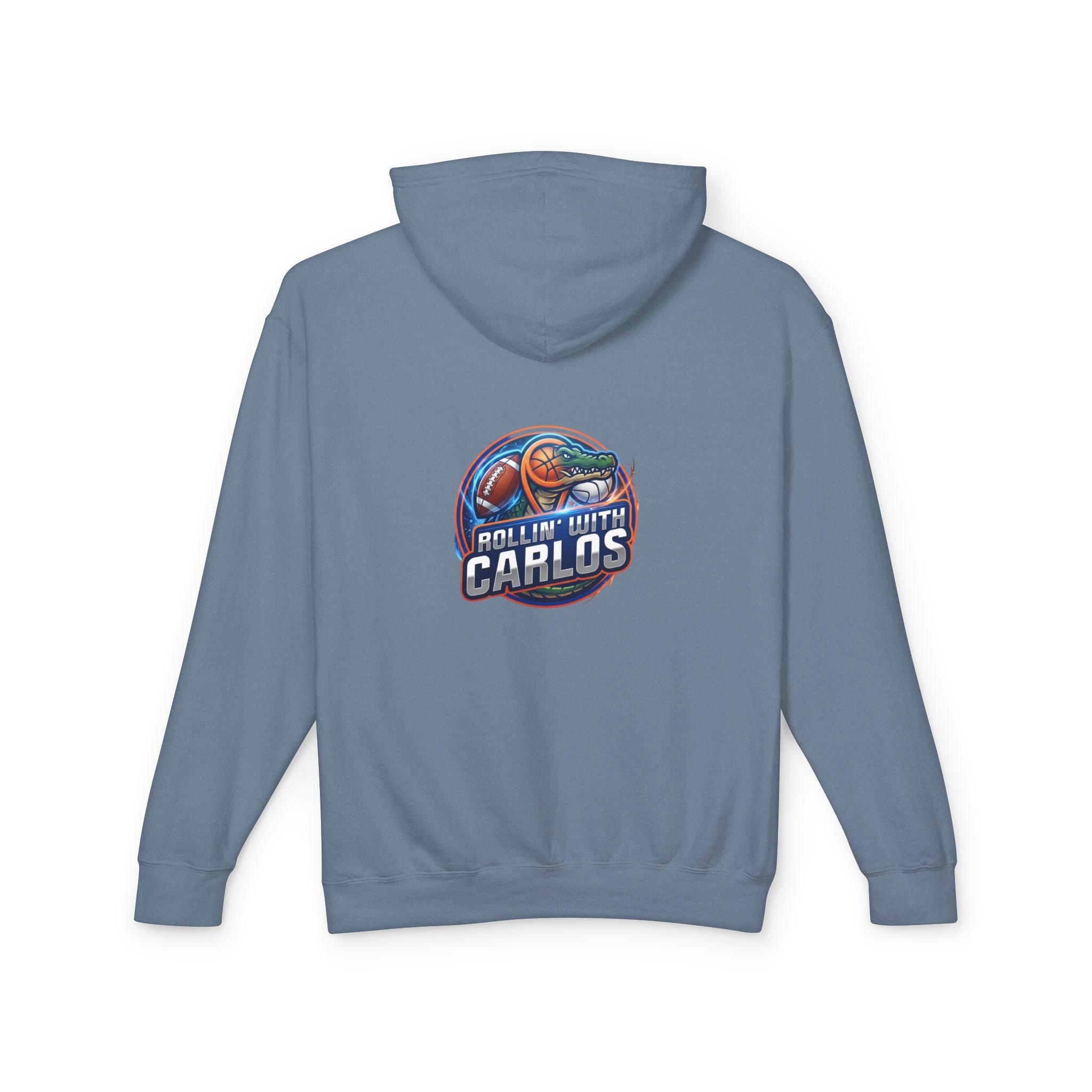Hoodie • Rollin' with Carlos Vintage Racing Graphic Lightweight Hoodie