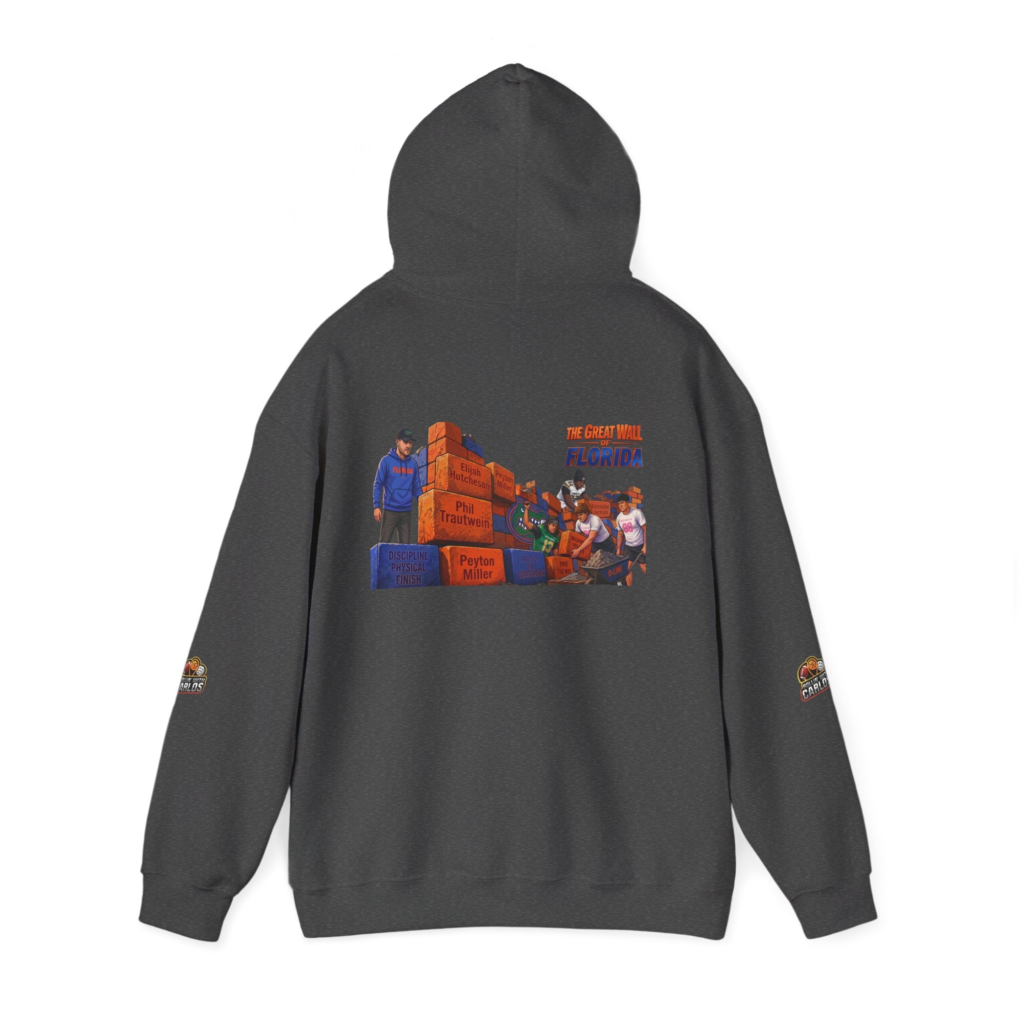 Hoodie — 'We Came From Florida' Retro the wall  Graphic Hoodie