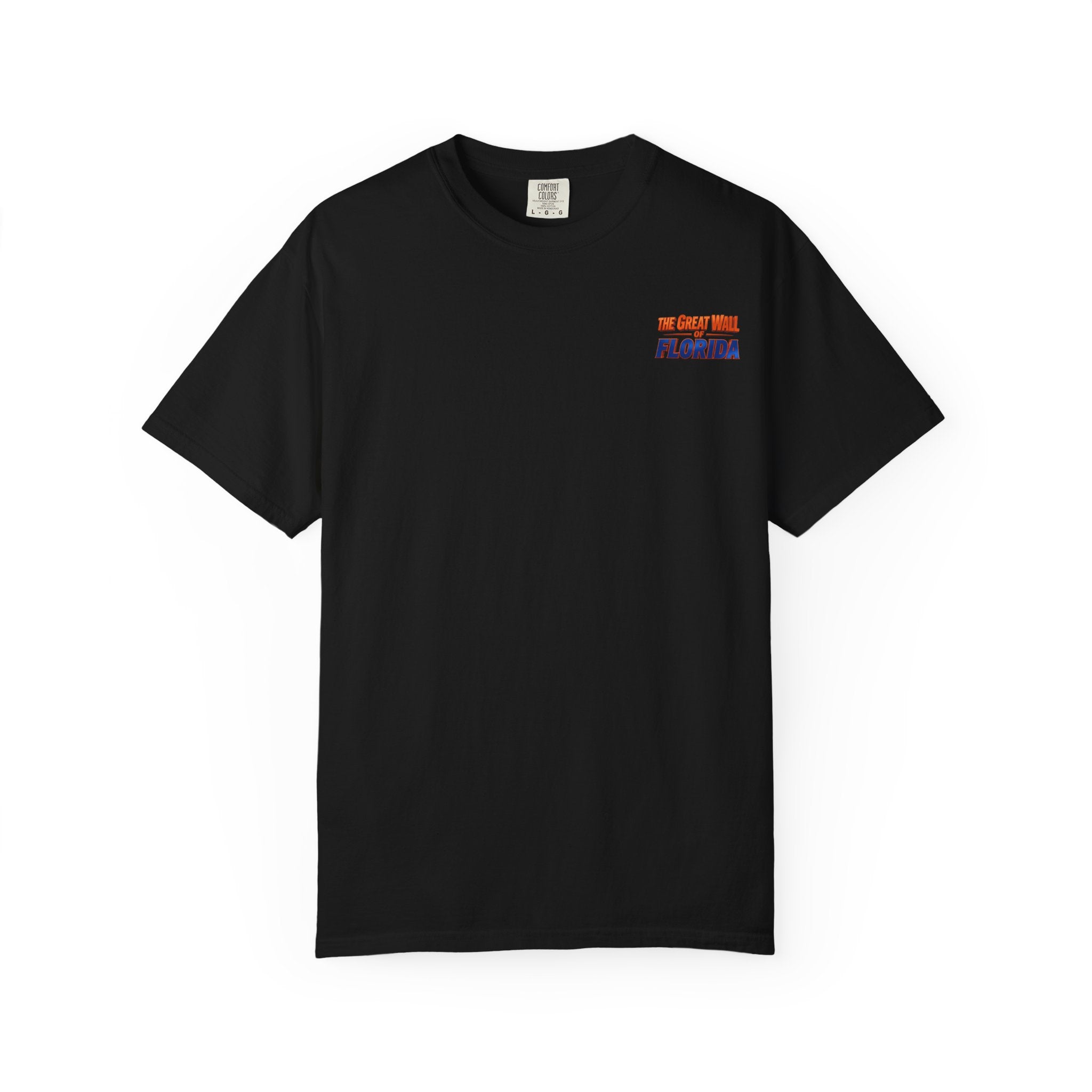 Florida The great wall Vintage Crewneck T-Shirt — 'The Gulf Will Florida' Retro Mailman Graphic