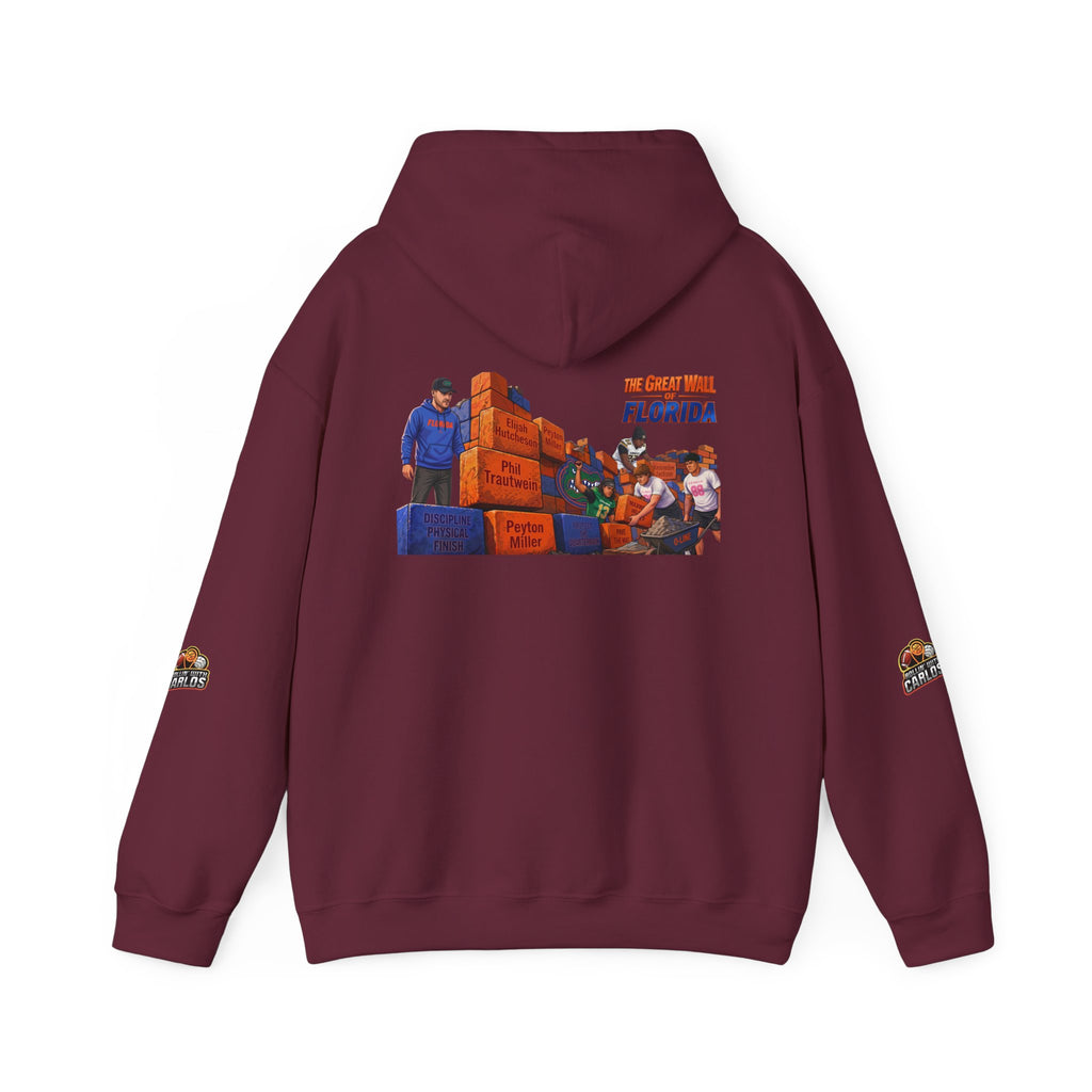Hoodie — 'We Came From Florida' Retro the wall  Graphic Hoodie