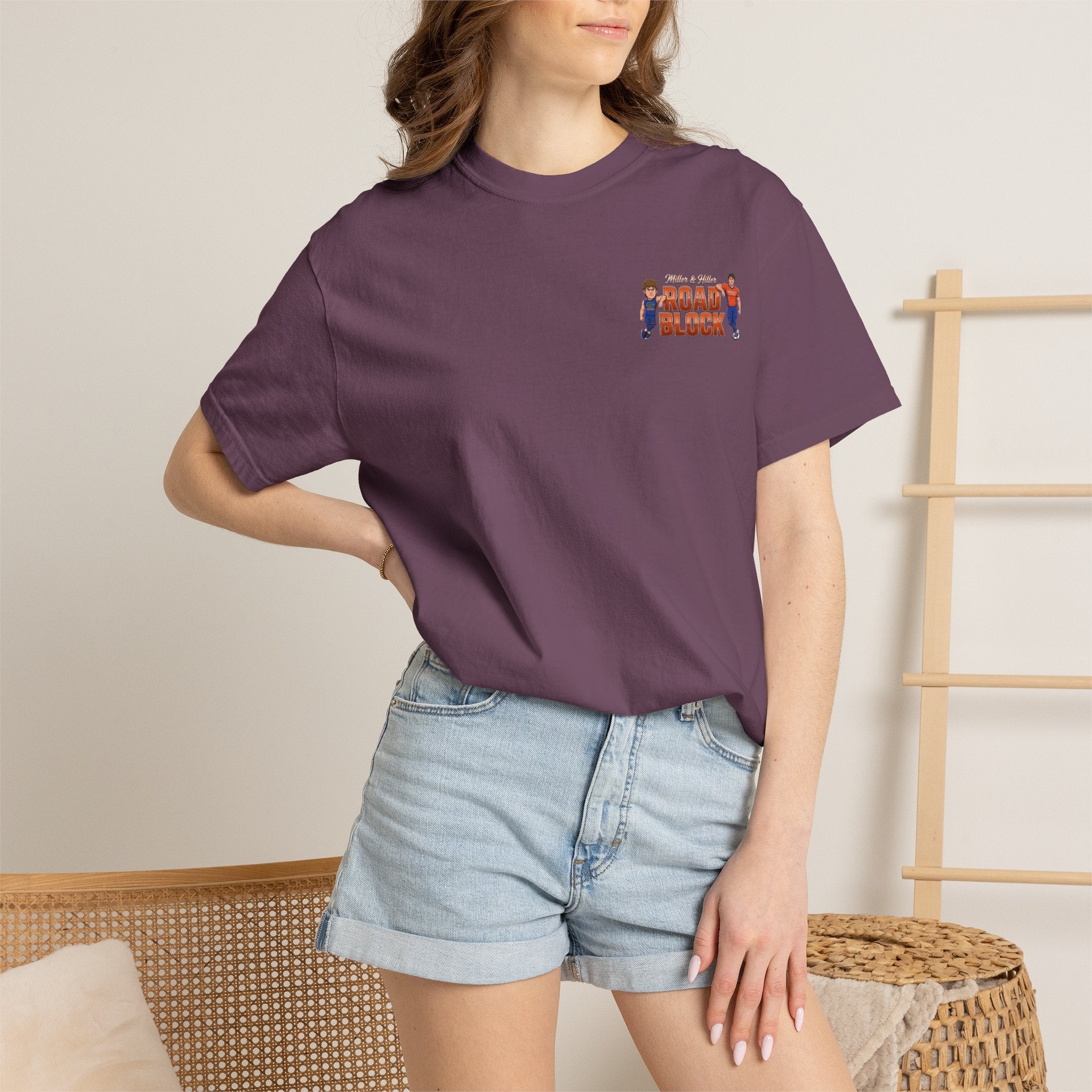 T-Shirt — "Road Block" Soccer Players Graphic Tee