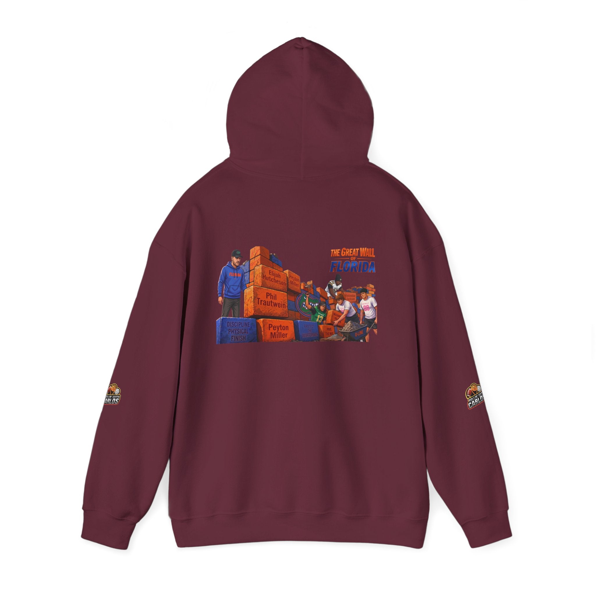 Hoodie — 'We Came From Florida' Retro the wall  Graphic Hoodie