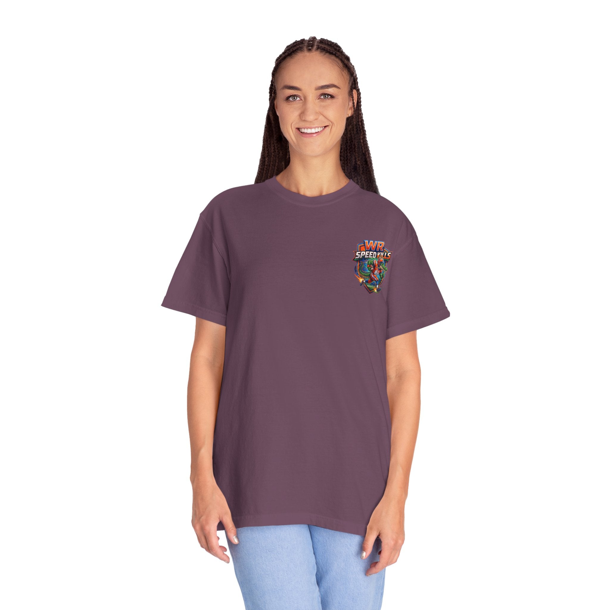 T-Shirt — 'WR Speed Kills' Racing Football Graphic Tee