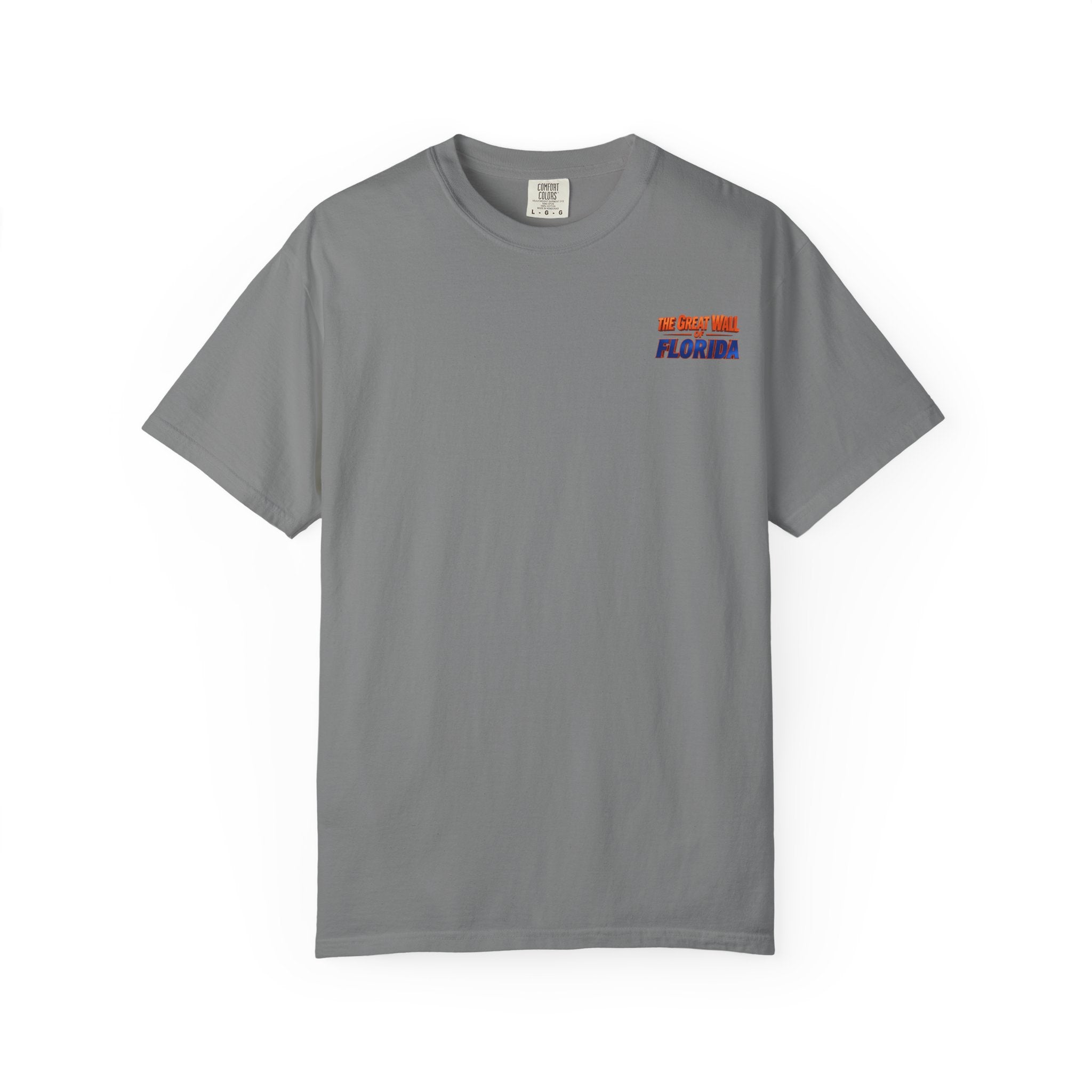 Florida The great wall Vintage Crewneck T-Shirt — 'The Gulf Will Florida' Retro Mailman Graphic