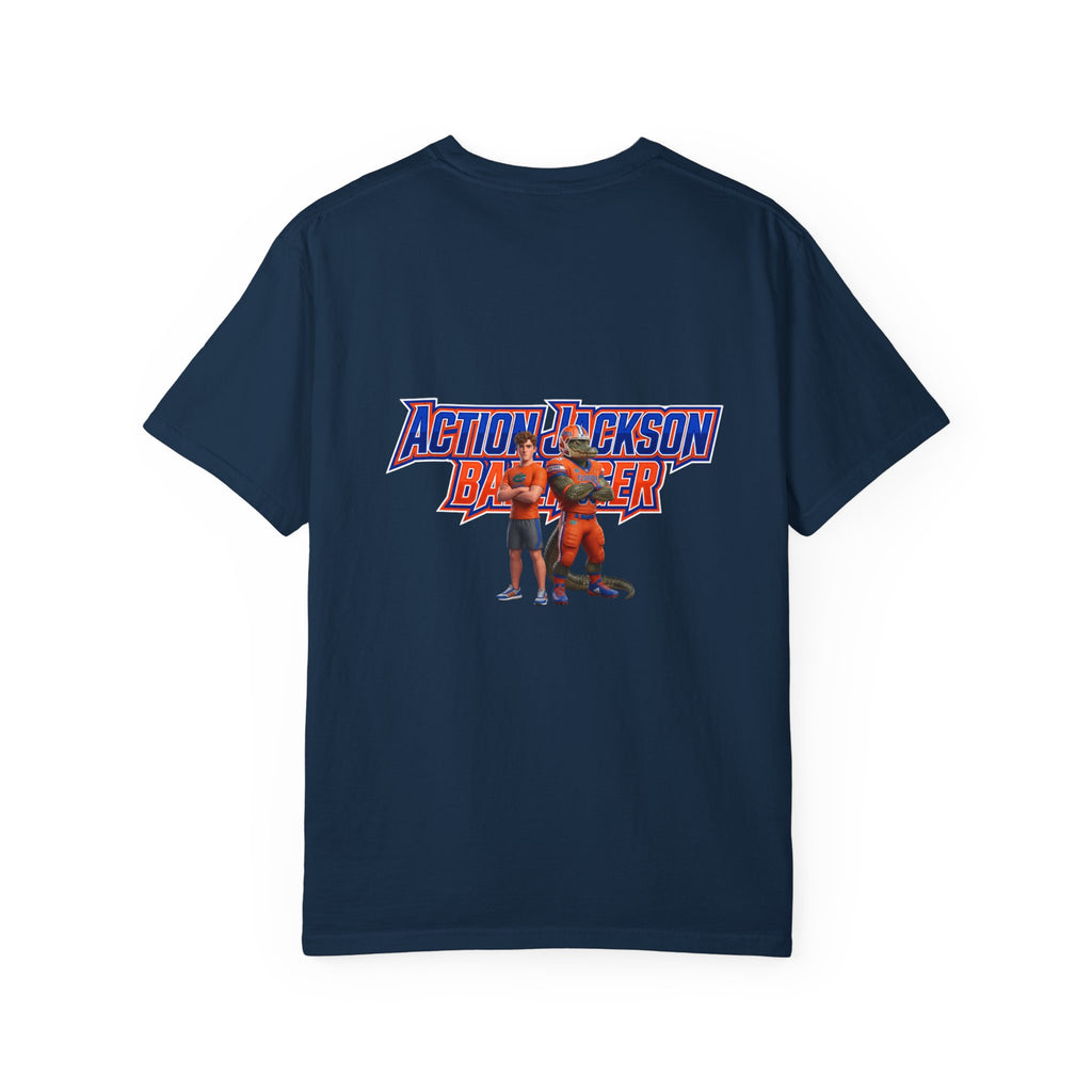 Action Jackson  T‑Shirt — Retro Team Graphic Tee