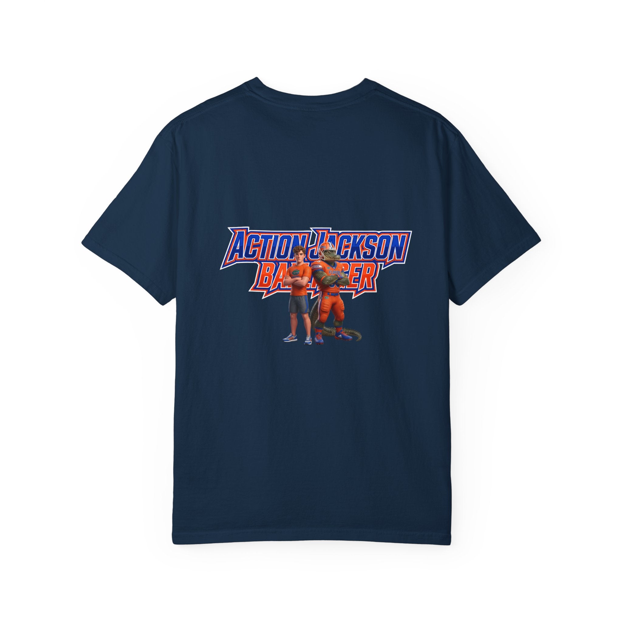 Action Jackson  T‑Shirt — Retro Team Graphic Tee