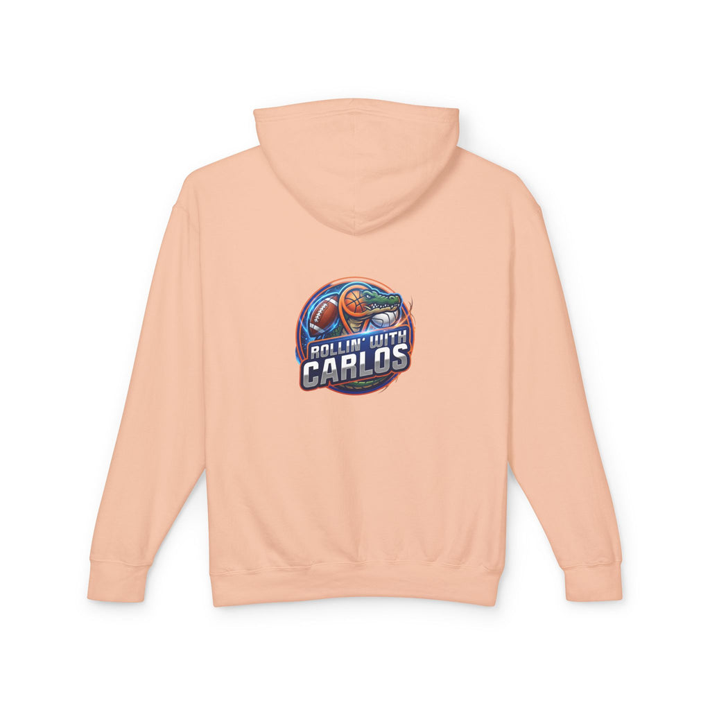 Hoodie • Rollin' with Carlos Vintage Racing Graphic Lightweight Hoodie