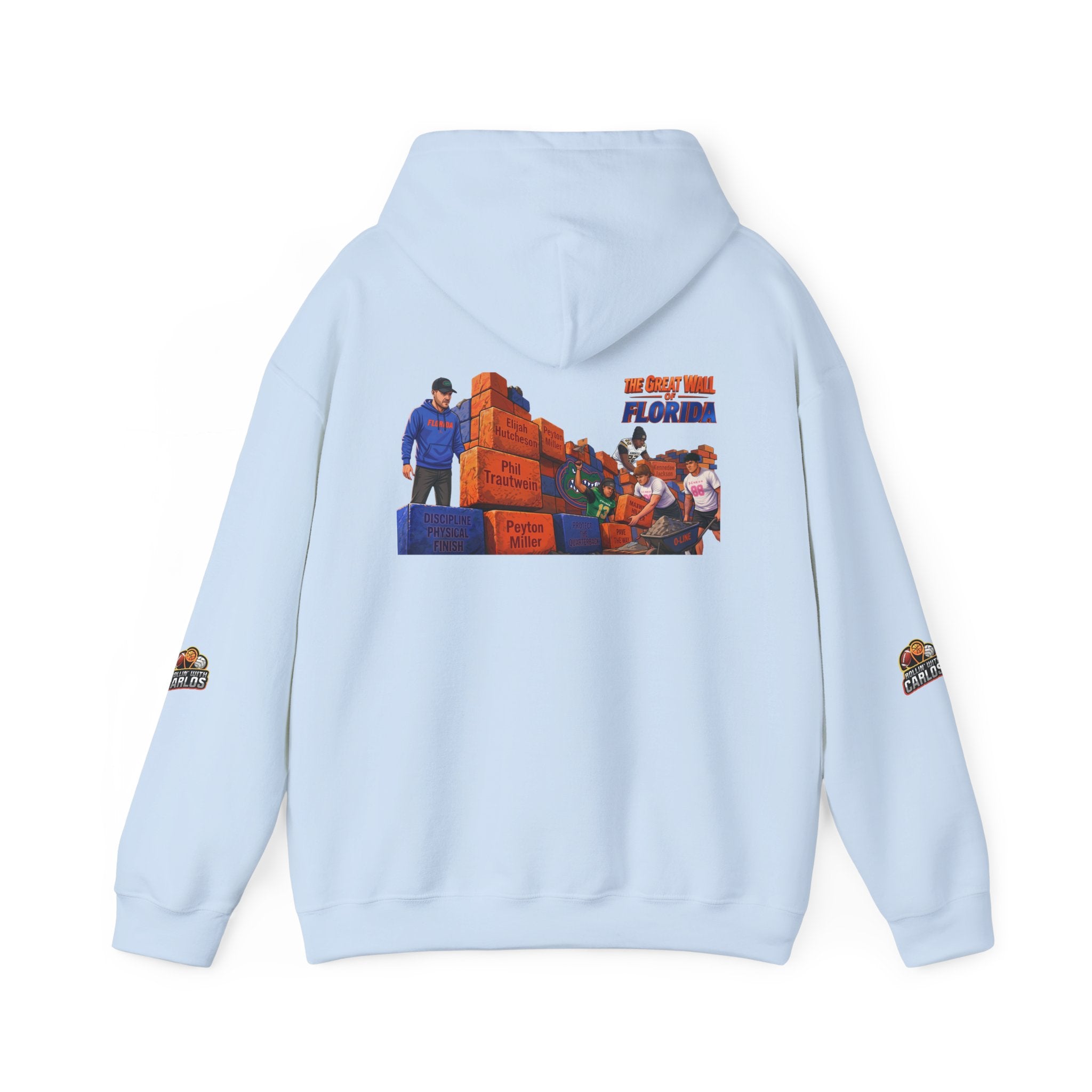 Hoodie — 'We Came From Florida' Retro the wall  Graphic Hoodie