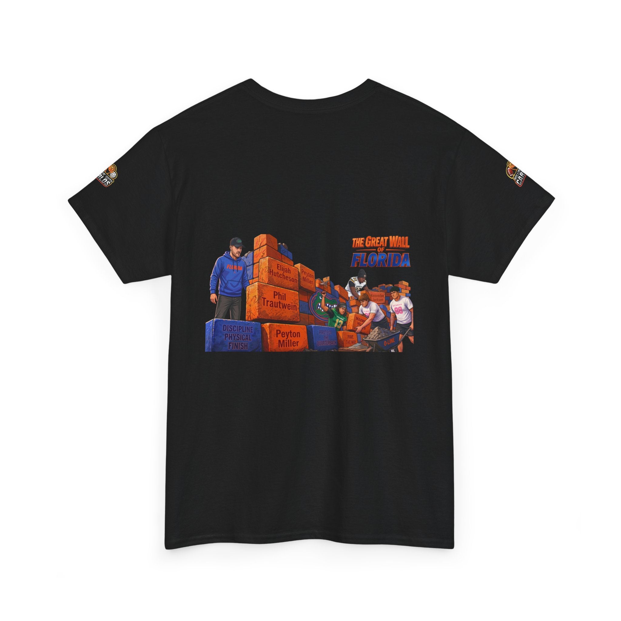 Florida Moving Crew T-Shirt – Vintage Luggage Graphic Tee (Back Print)