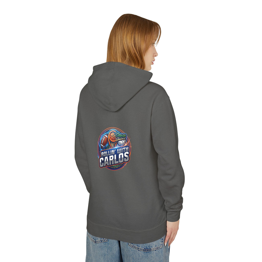 Hoodie • Rollin' with Carlos Vintage Racing Graphic Lightweight Hoodie