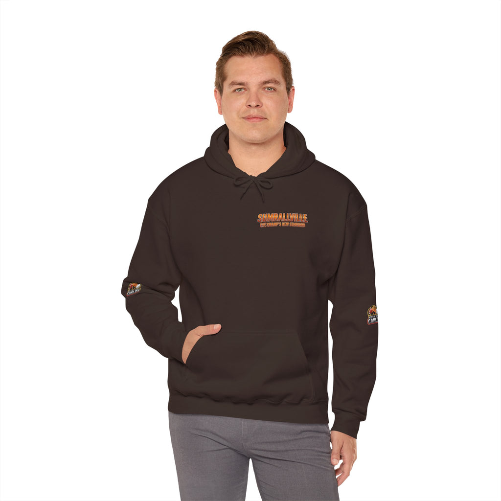 Smallville Retro Hoodie — 'Smallville Home of Clark' Graphic Pullover