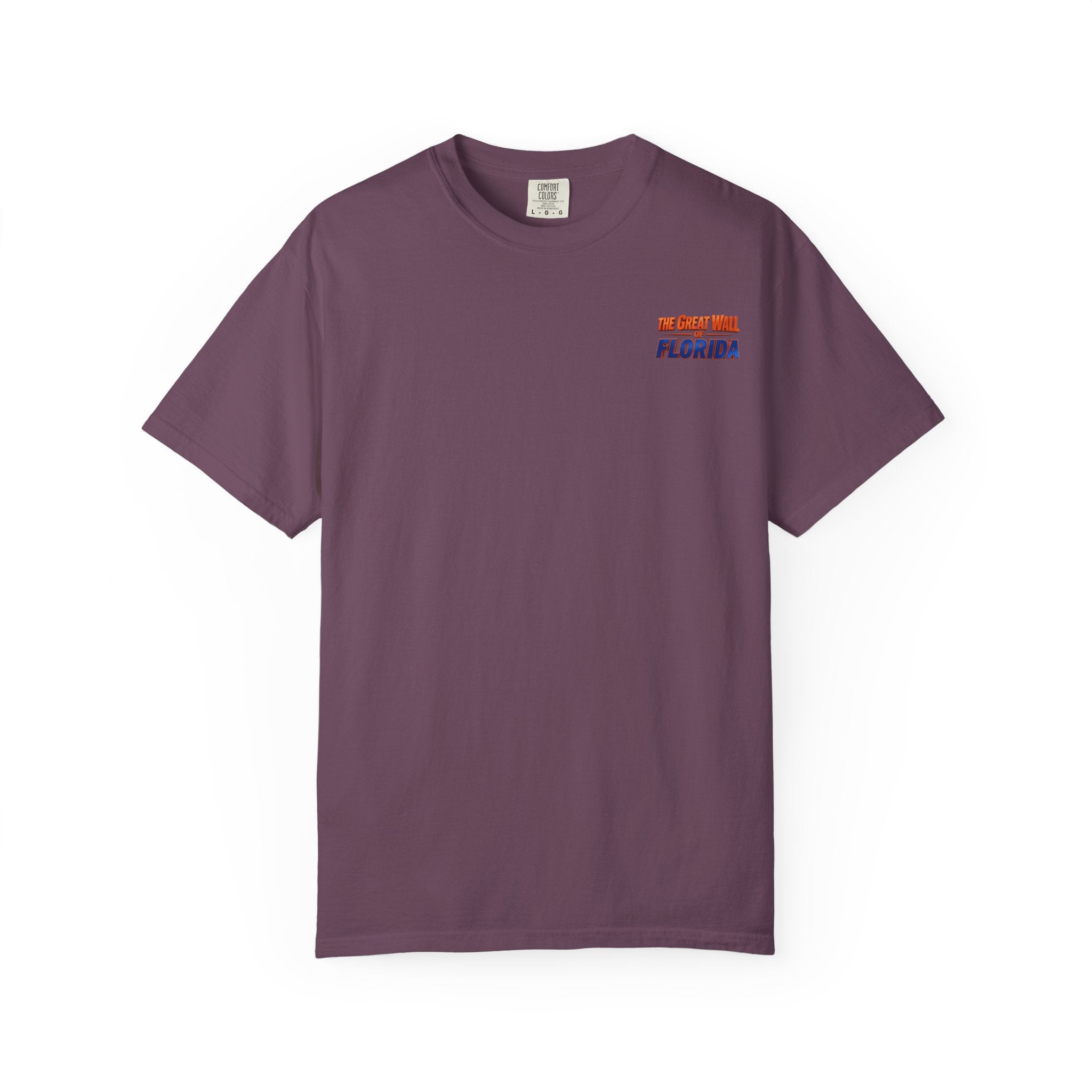 Florida The great wall Vintage Crewneck T-Shirt — 'The Gulf Will Florida' Retro Mailman Graphic