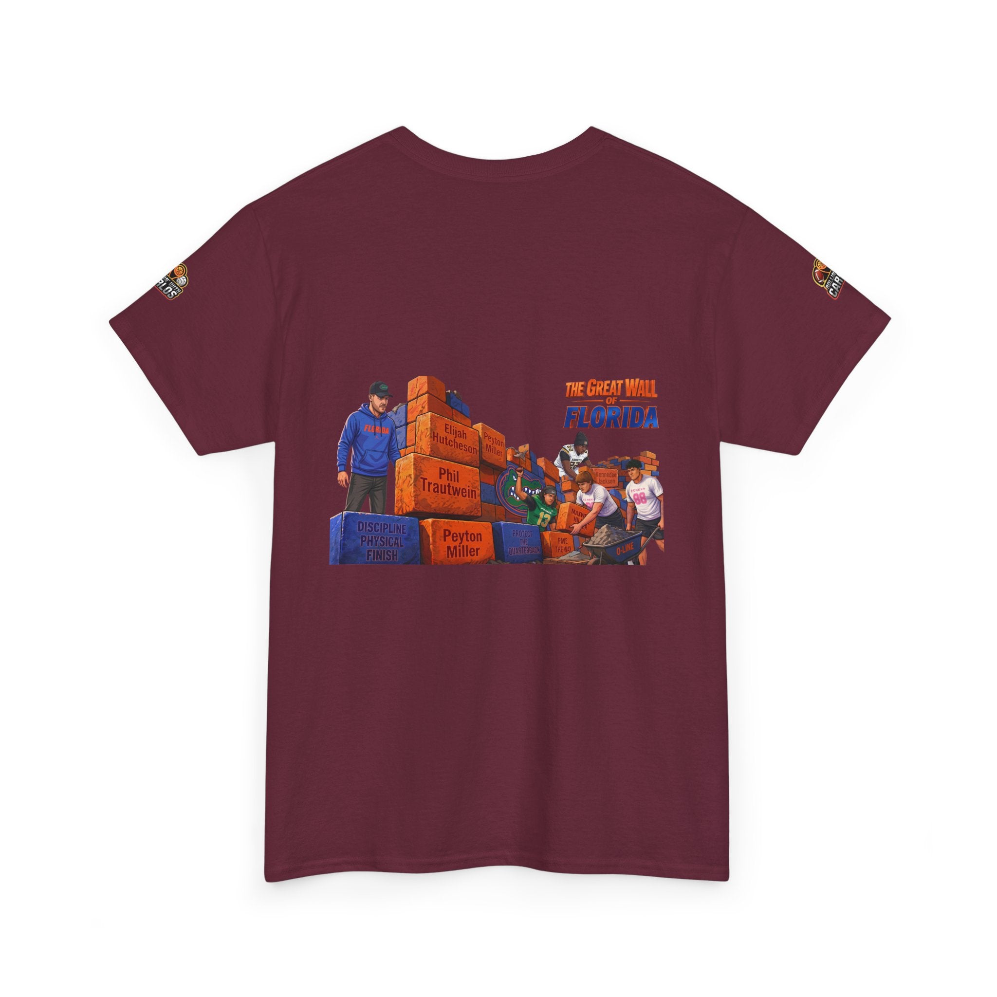 Florida Moving Crew T-Shirt – Vintage Luggage Graphic Tee (Back Print)