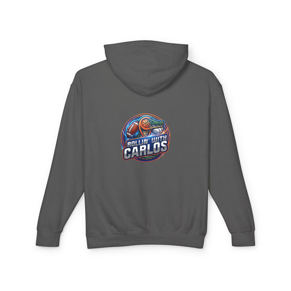 Hoodie • Rollin' with Carlos Vintage Racing Graphic Lightweight Hoodie