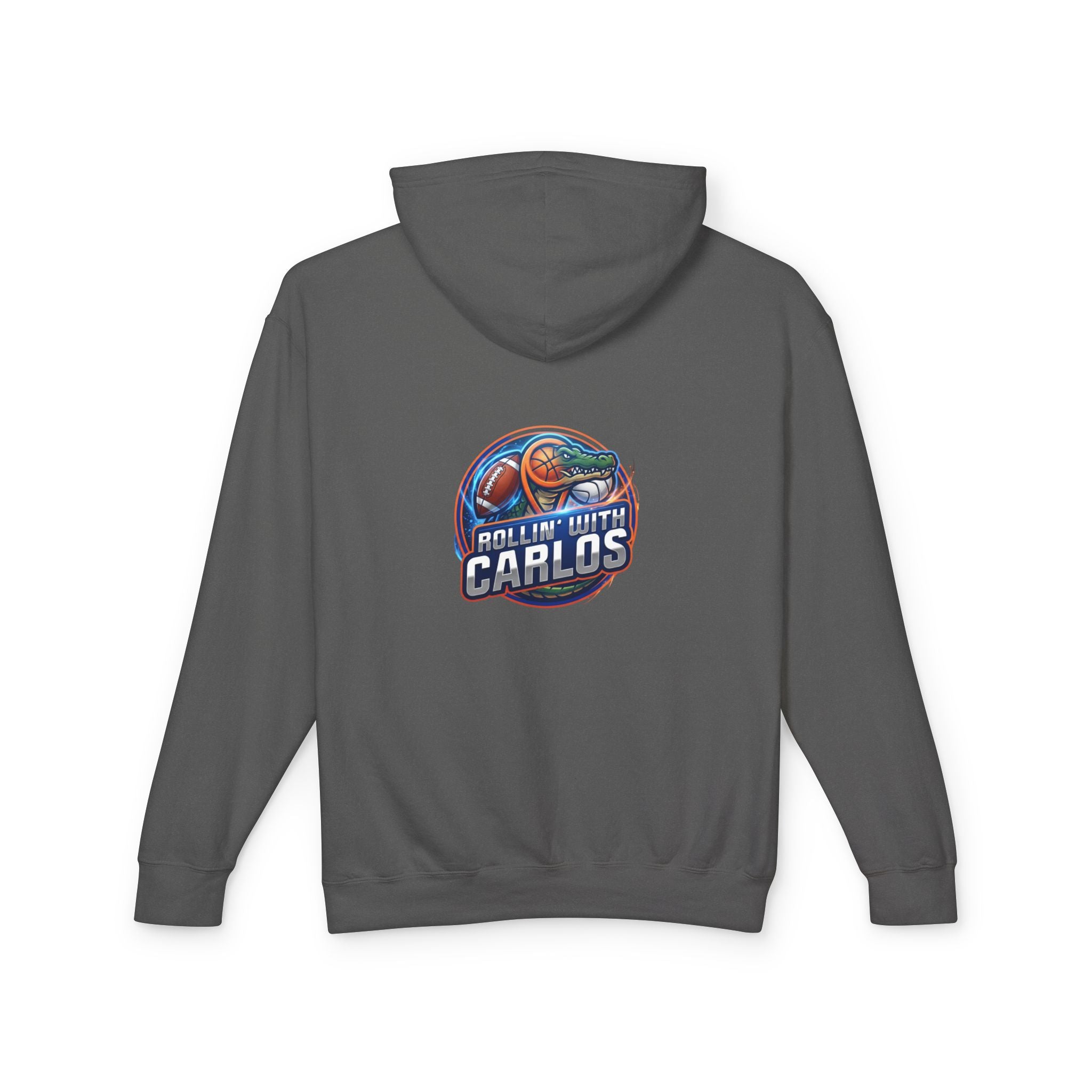 Hoodie • Rollin' with Carlos Vintage Racing Graphic Lightweight Hoodie