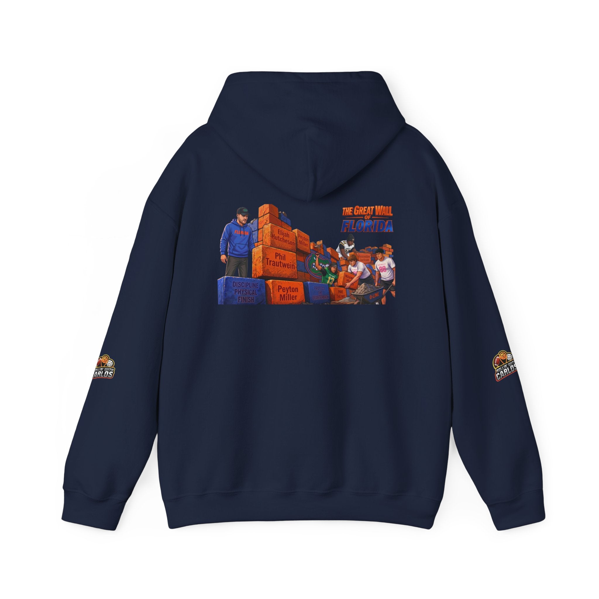 Hoodie — 'We Came From Florida' Retro the wall  Graphic Hoodie