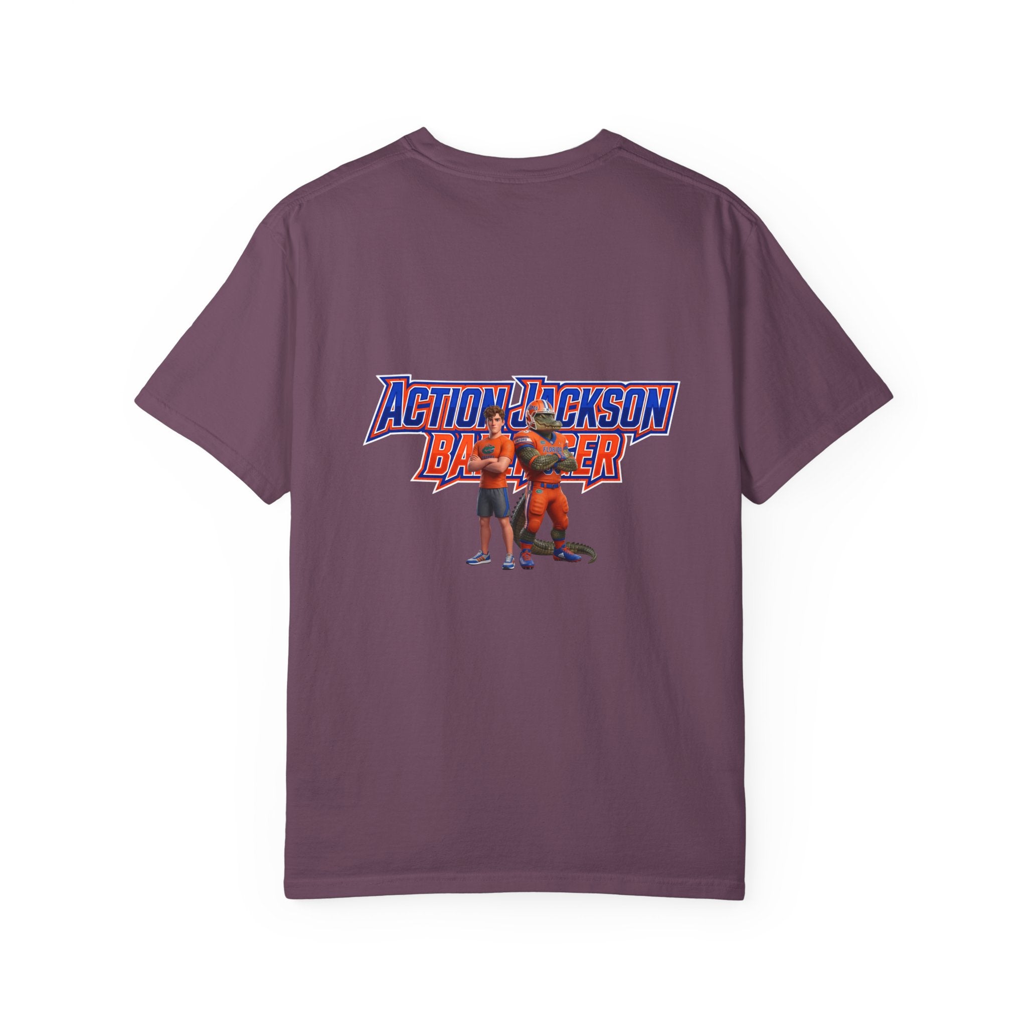 Action Jackson  T‑Shirt — Retro Team Graphic Tee