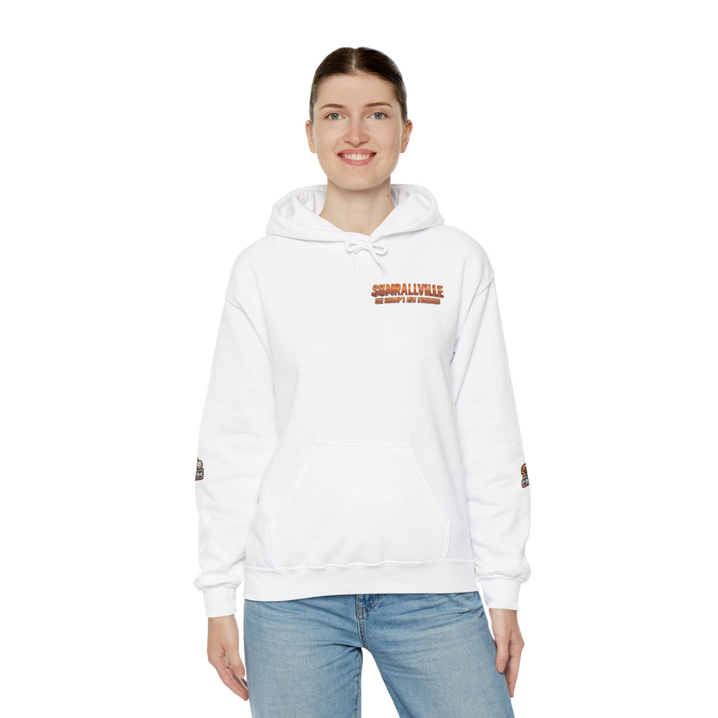Smallville Retro Hoodie — 'Smallville Home of Clark' Graphic Pullover
