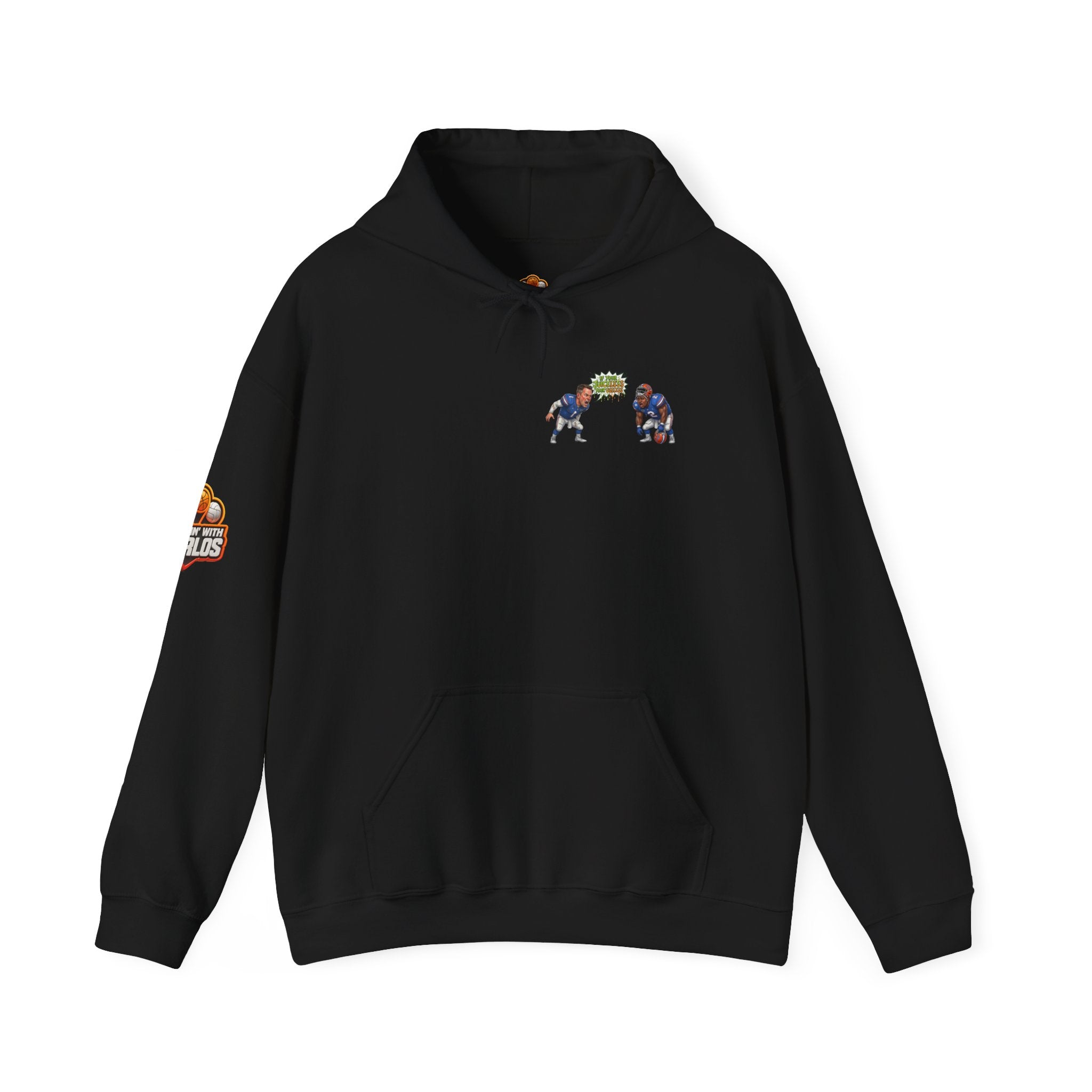 If Your Juiceless Your Useless Hoodie | Cartoon Characters, Retro Graphic