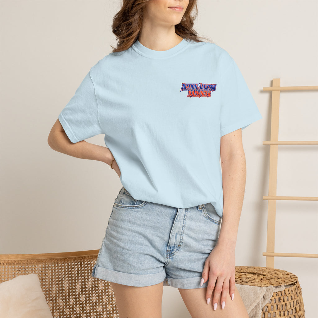 Action Jackson  T‑Shirt — Retro Team Graphic Tee
