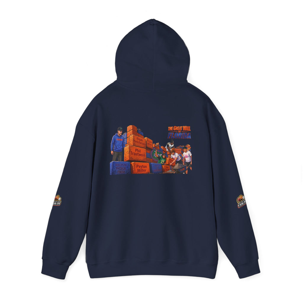 Hoodie — 'We Came From Florida' Retro the wall  Graphic Hoodie
